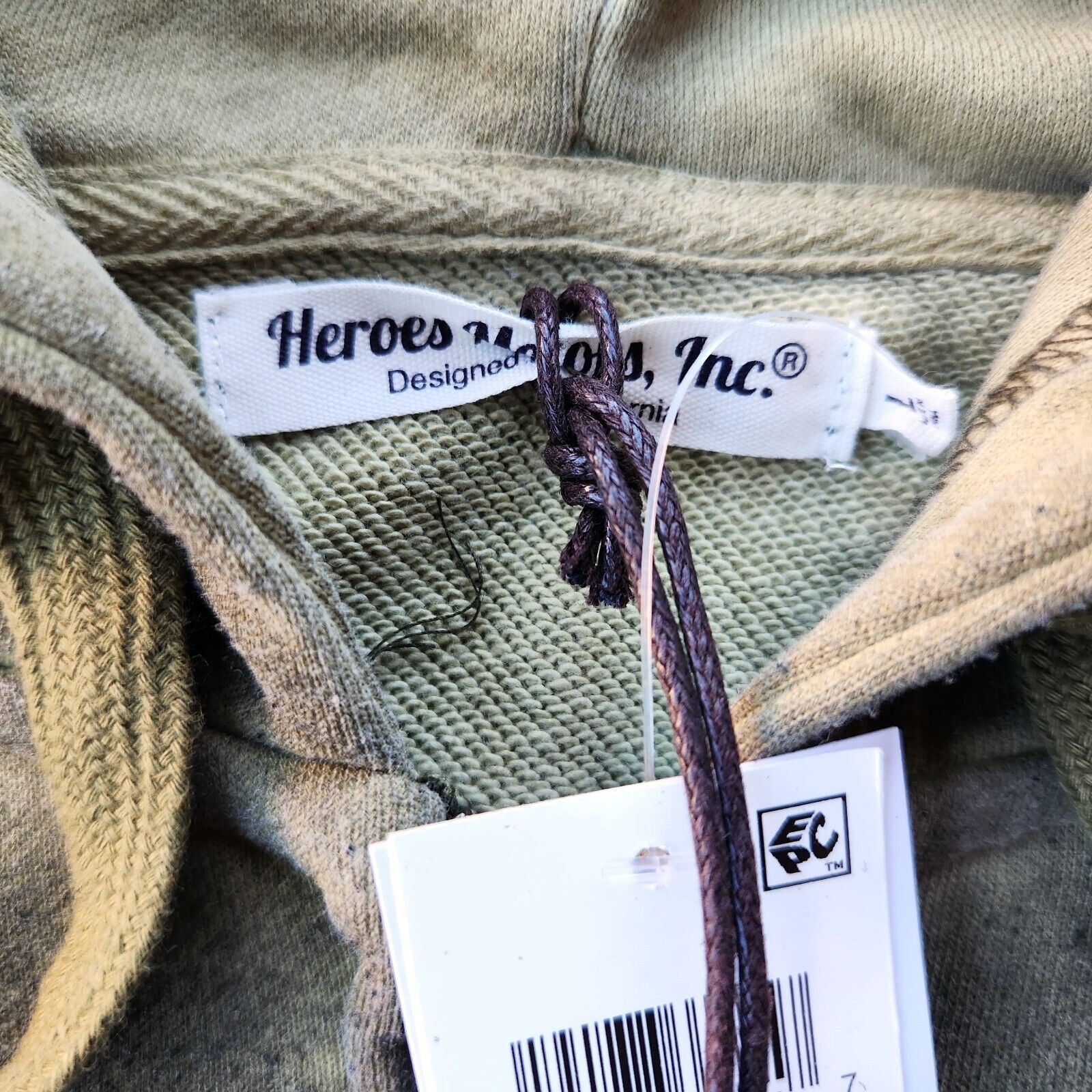 The Unbranded Brand Heroes Motors Men's Cotton Kangaroo Front Zip Hoodie Size L Size US L / EU 52-54 / 3 - 4 Thumbnail