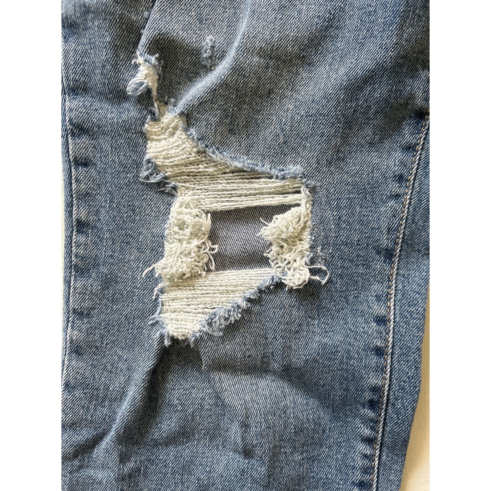 Old Navy Old Navy Womens Blue High Rise O G Straight Jeans 12 Size 34" / US 12 / IT 48 - 6 Thumbnail