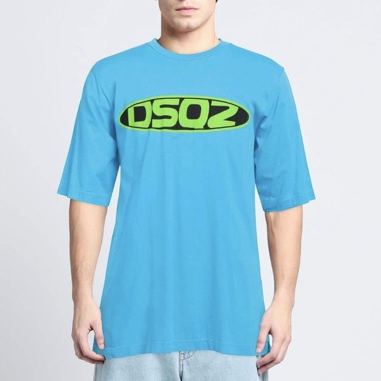 Dsquared2 New Dsquared2 Blue Logo T-shirt Size US L / EU 52-54 / 3 - 13 Thumbnail