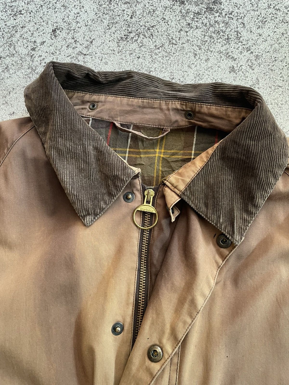 Vintage Vintage Barbour Beaufort Jacket Size US L / EU 52-54 / 3 - 3 Thumbnail