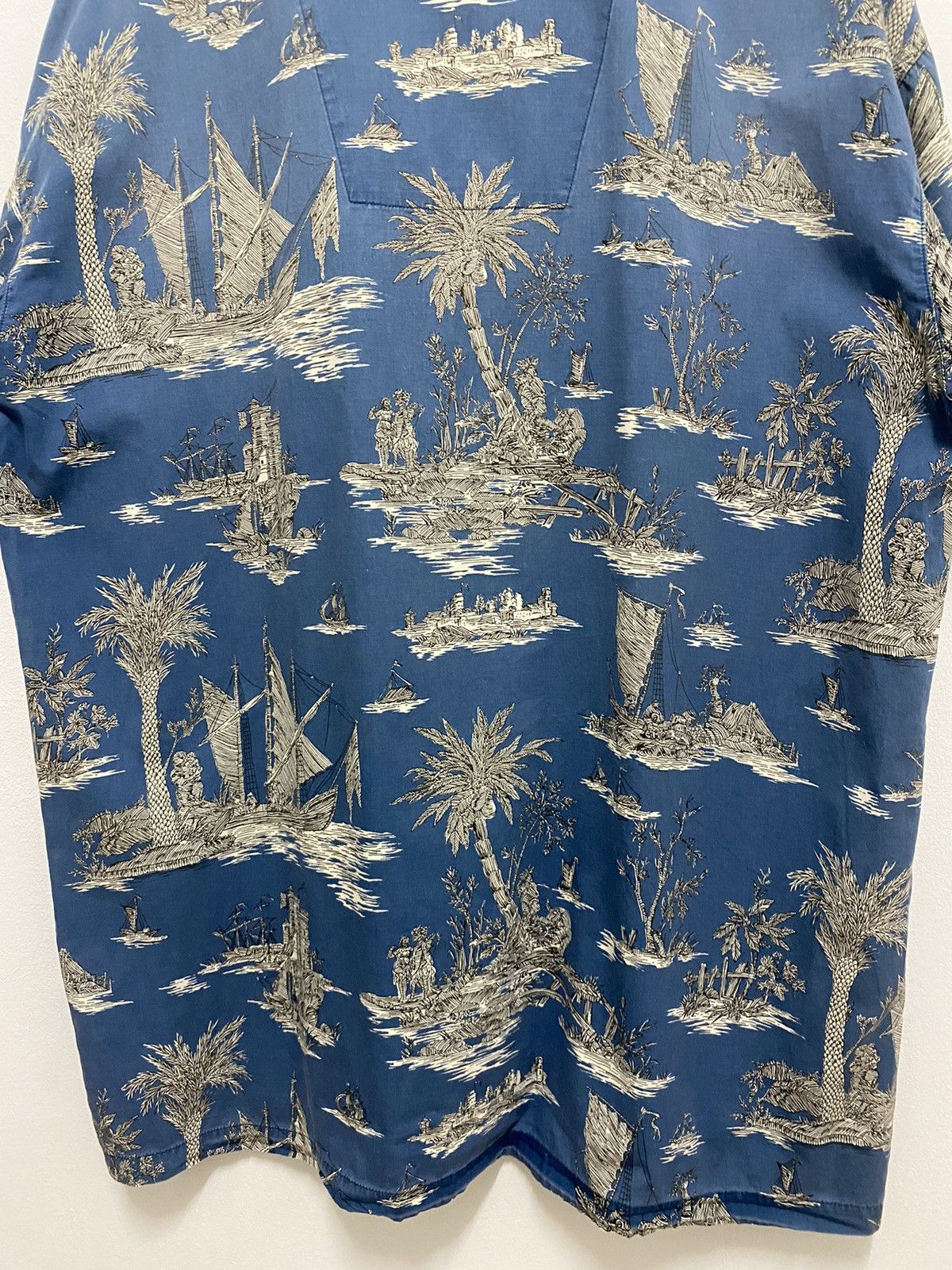 Jean Paul Gaultier Jean Paul Gaultier Homme Hawaii Style Open Collar Shirts Size US M / EU 48-50 / 2 - 14 Thumbnail