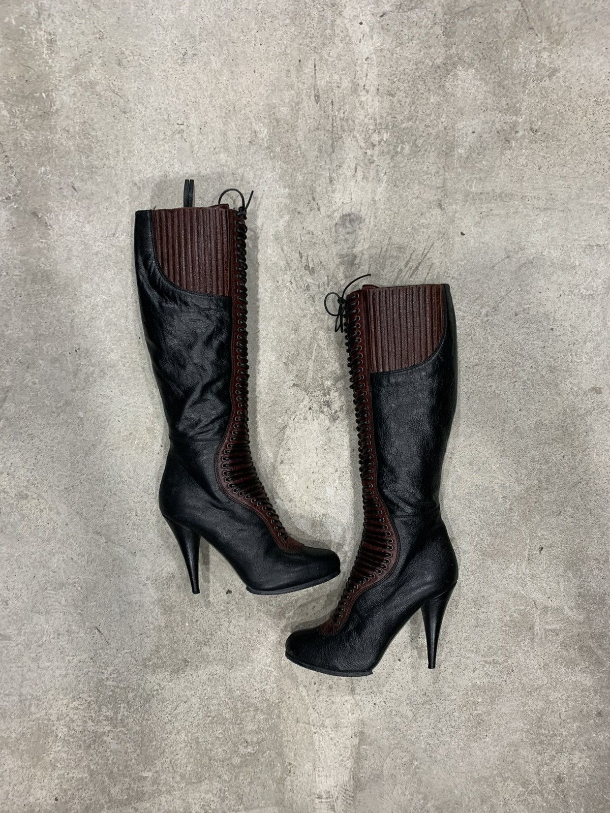 Miu Miu MIU MIU CORSET BOOTS Size US 6 / IT 36 - 3 Thumbnail