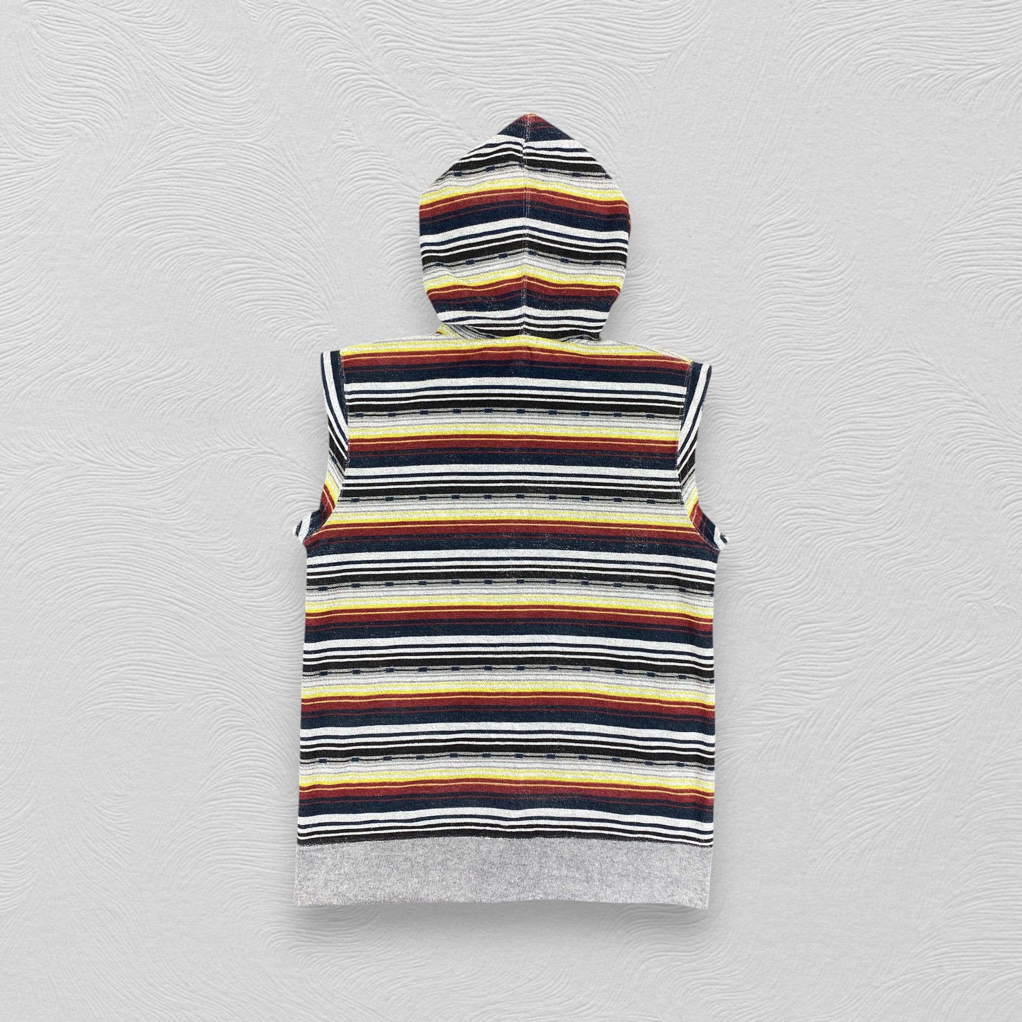 Japanese Brand Bummers Atlethic Sleeveless Hoodie -SW144 Size US M / EU 48-50 / 2 - 2 Thumbnail
