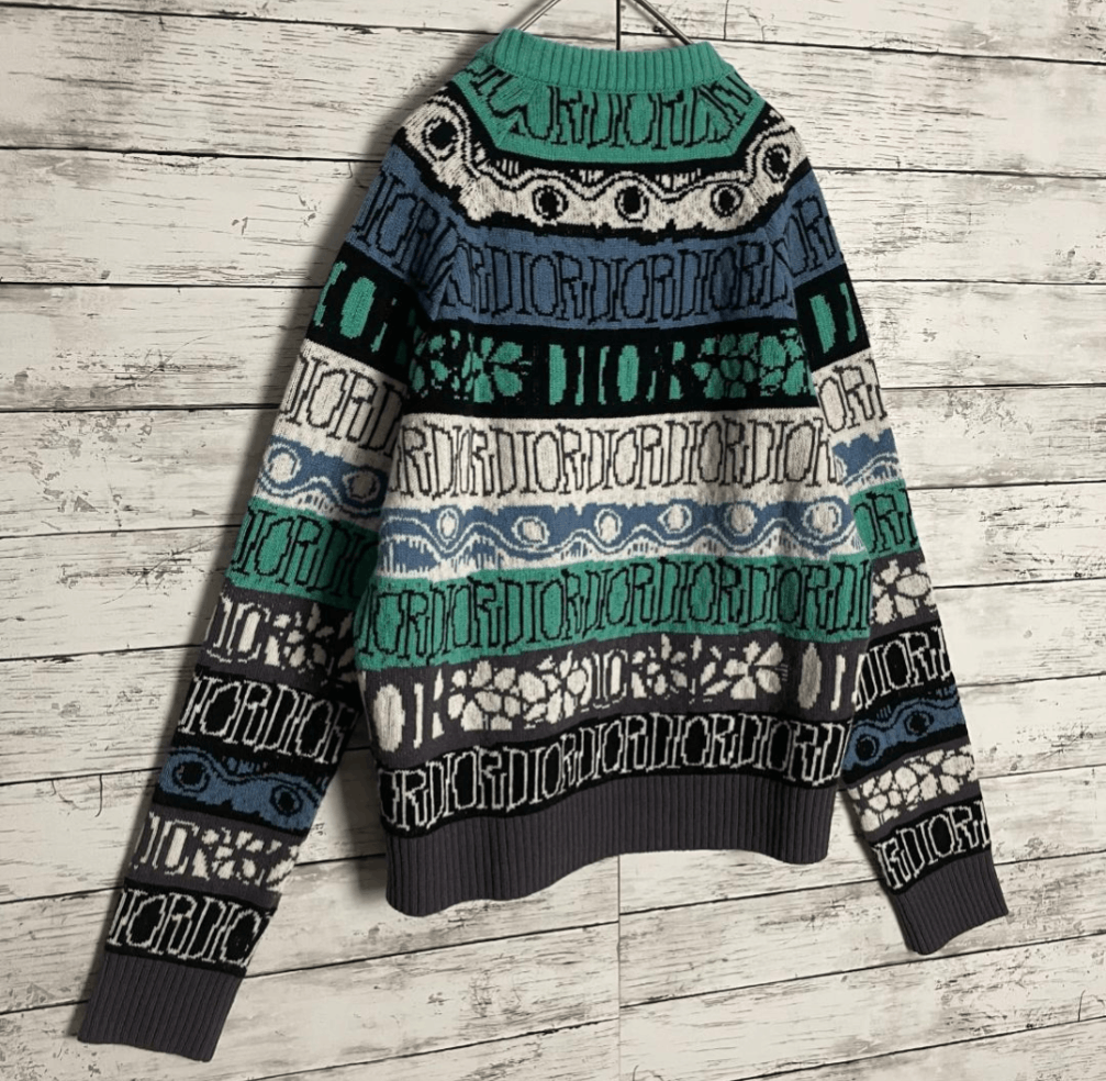 Stussy Dior × STUSSY Collaboration Sweater Size US S / EU 44-46 / 1 - 6 Thumbnail