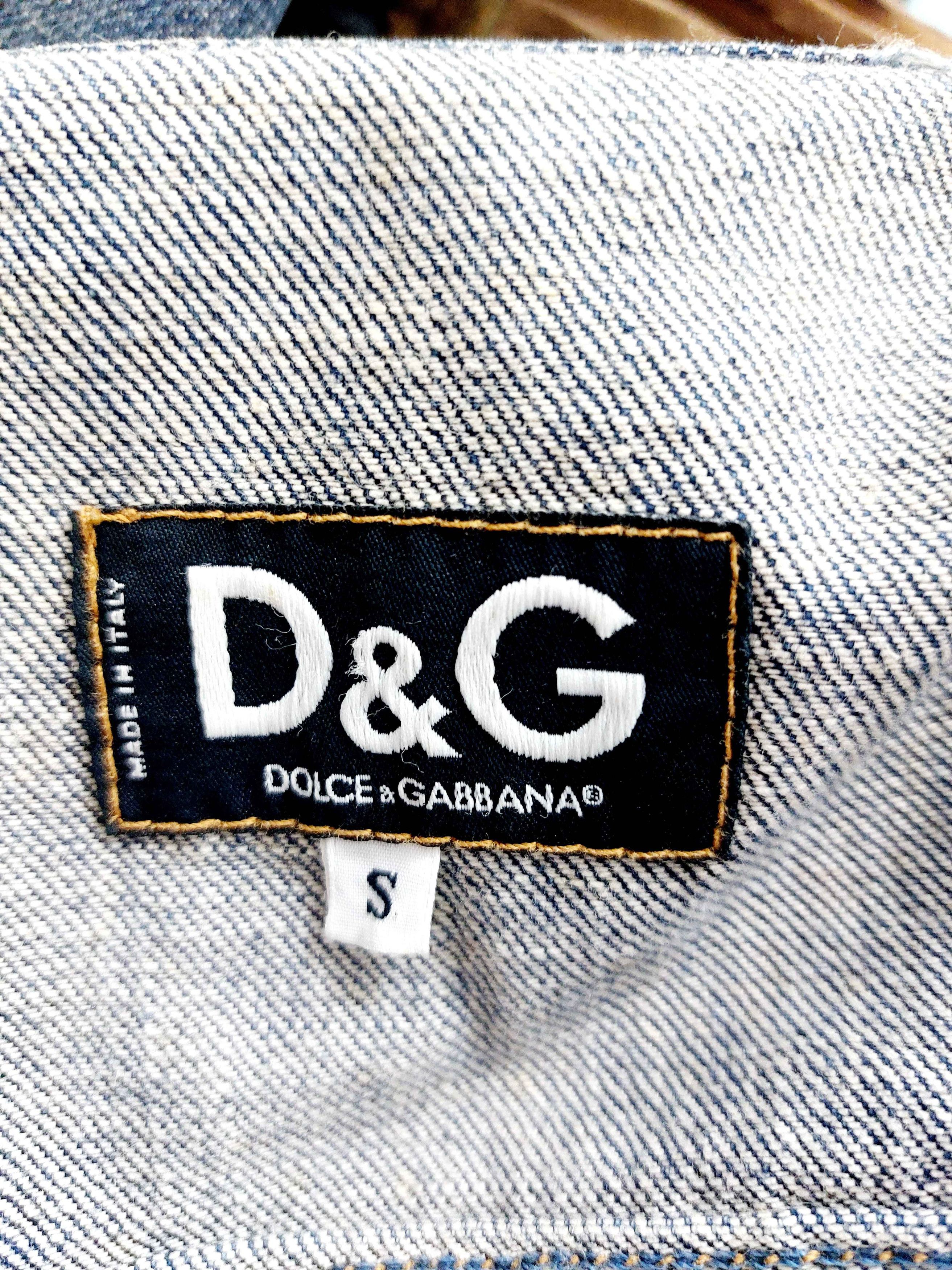 Dolce & Gabbana Dolce and Gabbana D&G Leather Frige Cowboy Jacket Size M / US 6-8 / IT 42-44 - 12 Thumbnail