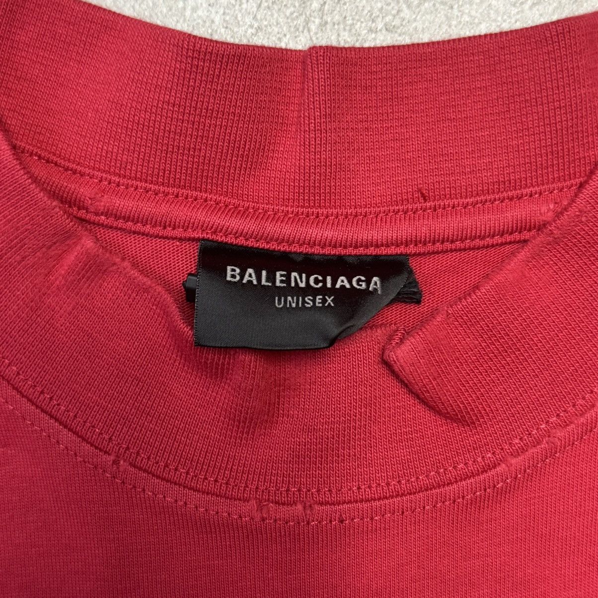 Balenciaga Balenciaga Valentine disk tee capsule *rare* Size US L / EU 52-54 / 3 - 3 Thumbnail