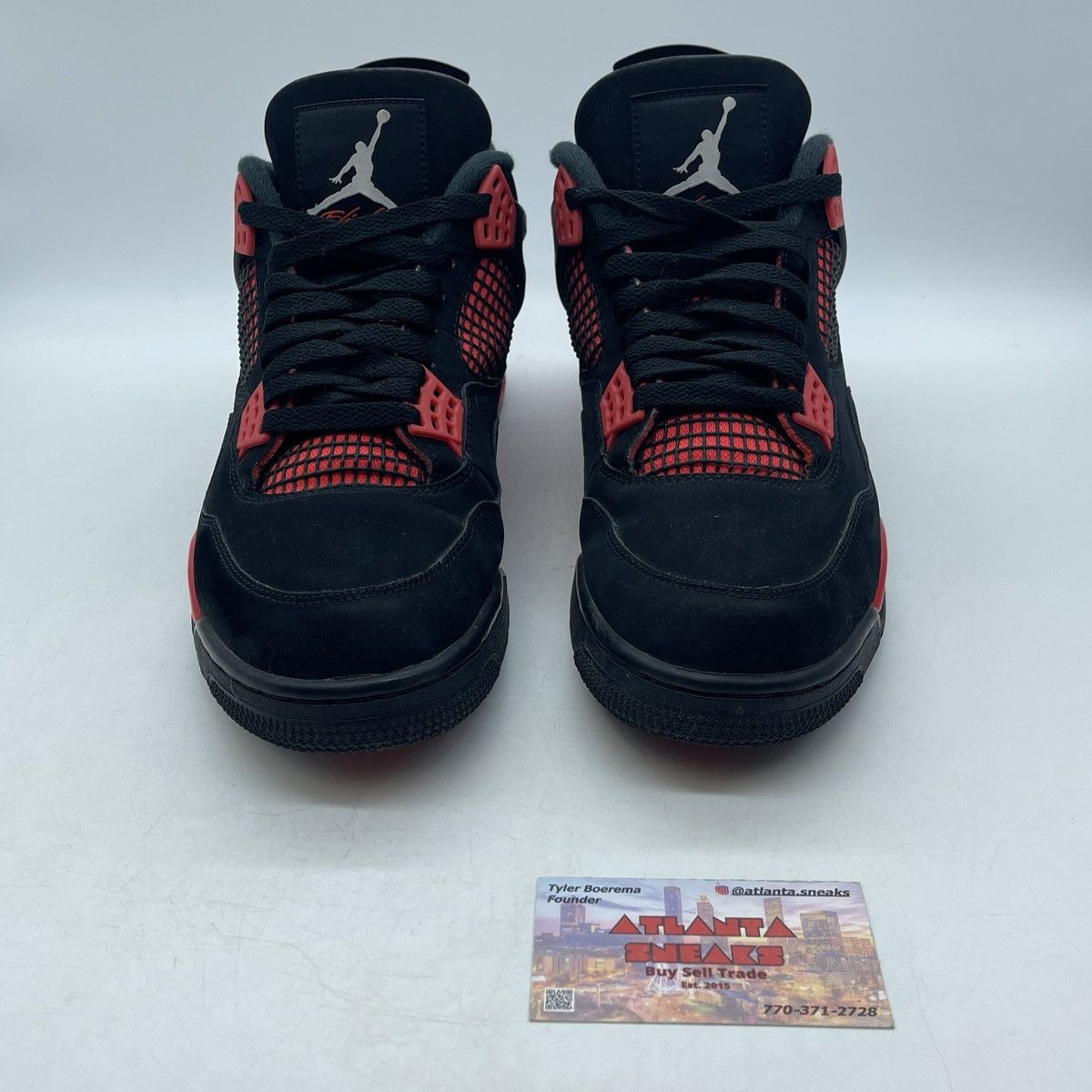 Jordan Brand Air Jordan 4 red thunder Size US 11 / EU 44 - 2 Thumbnail
