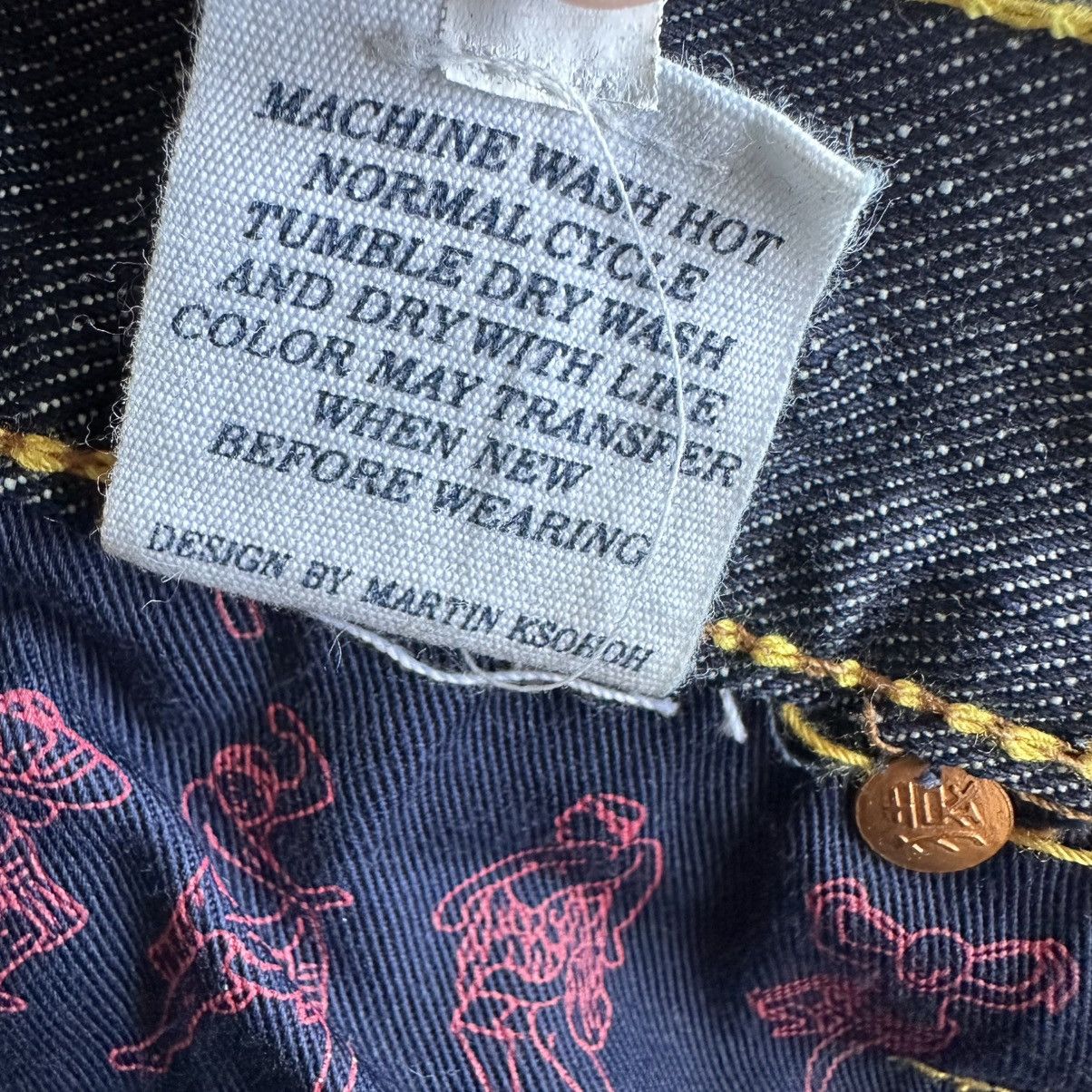 RMC Jeans Vintage Red Monkey Company RMC Jeans Mens 38x28 Tag 40 Dark Size US 38 / EU 54 - 15 Thumbnail