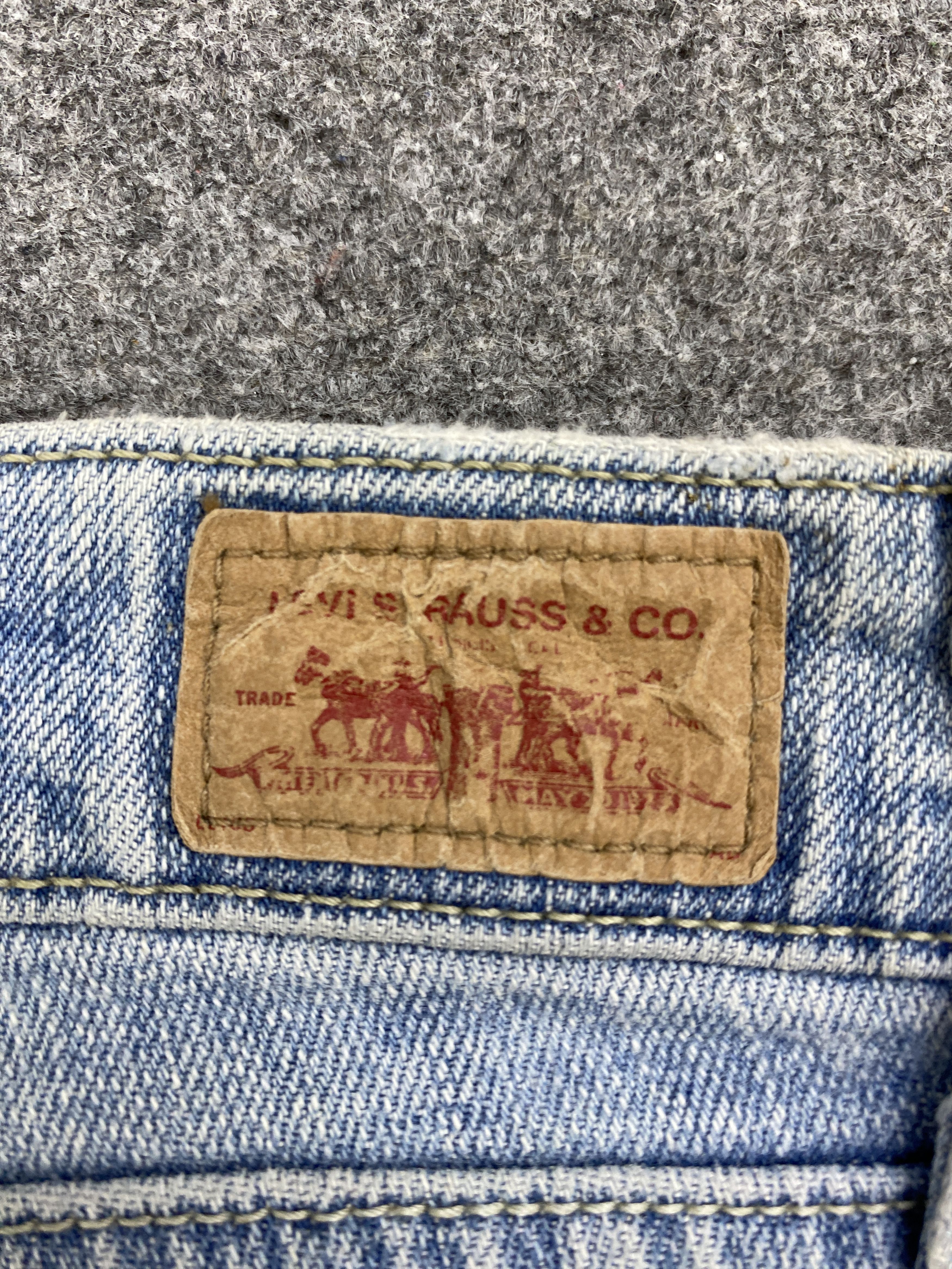 Levi's × Vintage Vintage Levis 524 Low Bootcut Denim Jeans Size US 30 / EU 46 - 5 Thumbnail