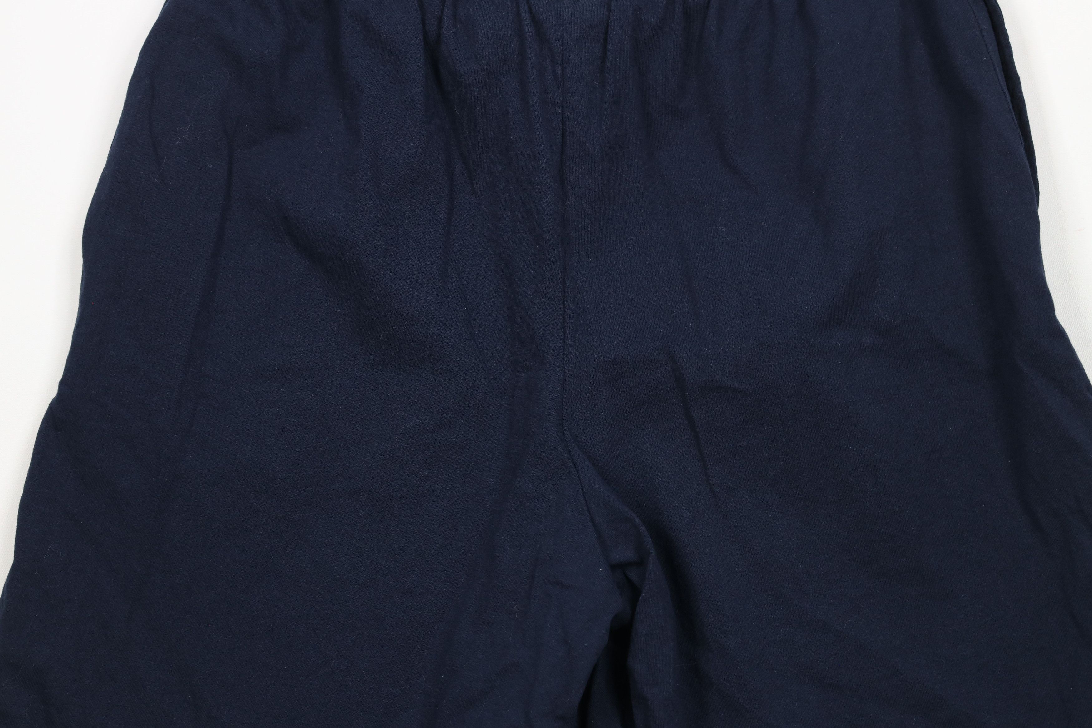 Champion × Vintage Vintage Champion Classic Logo Above Knee Shorts Blue Cotton Size US 34 / EU 50 - 10 Thumbnail