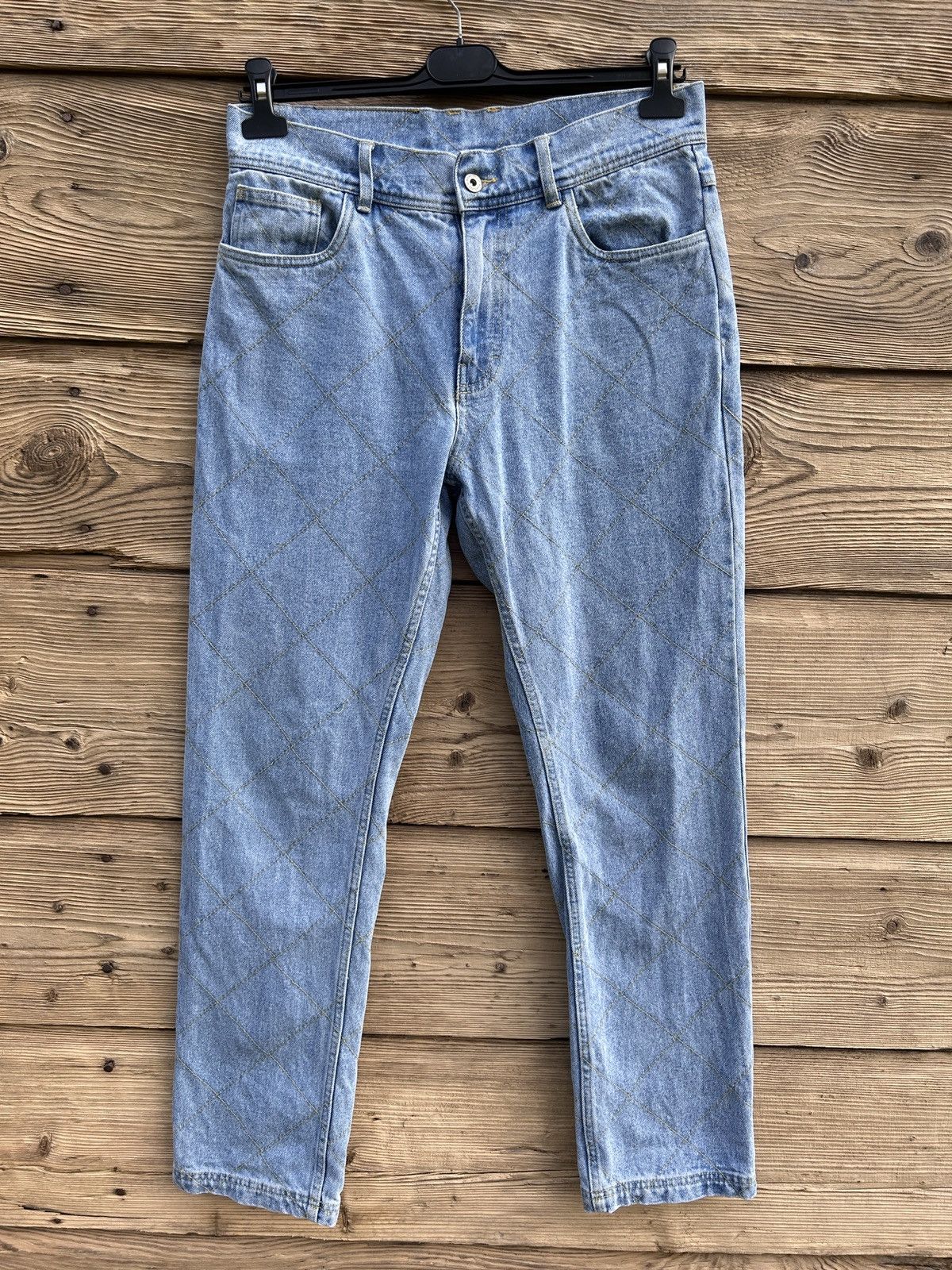 Pleasures Pleasures Felling Denim Washed Jeans In Size 32 Size US 32 / EU 48 - 4 Thumbnail