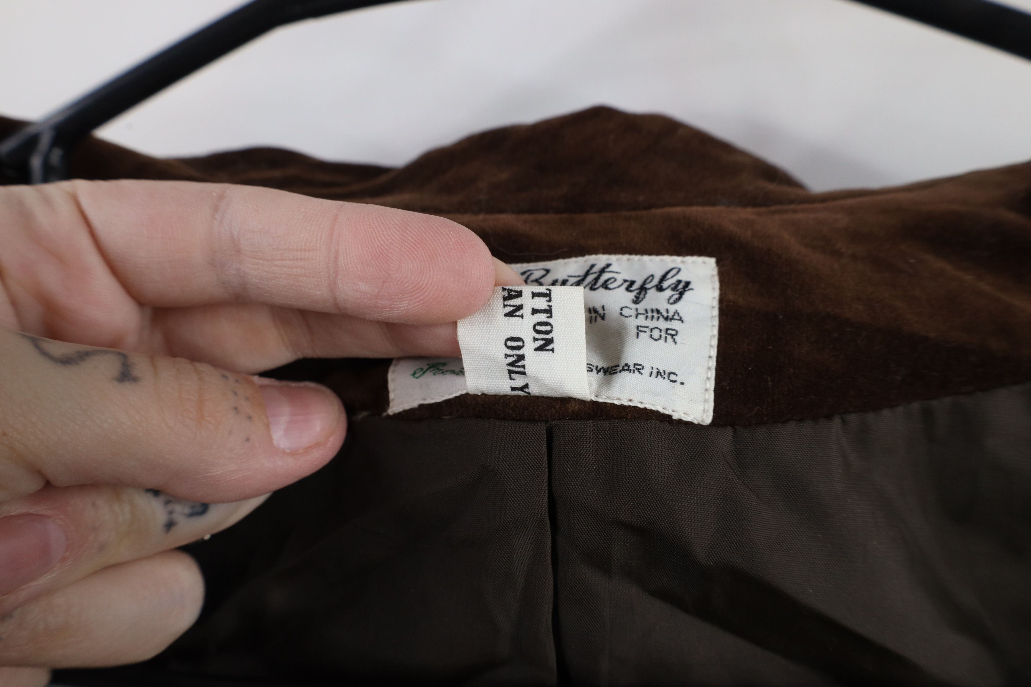 Vintage Vintage 60s 70s Rockabilly 2 Button Blazer Jacket Brown Size XL / US 12-14 / IT 48-50 - 12 Thumbnail