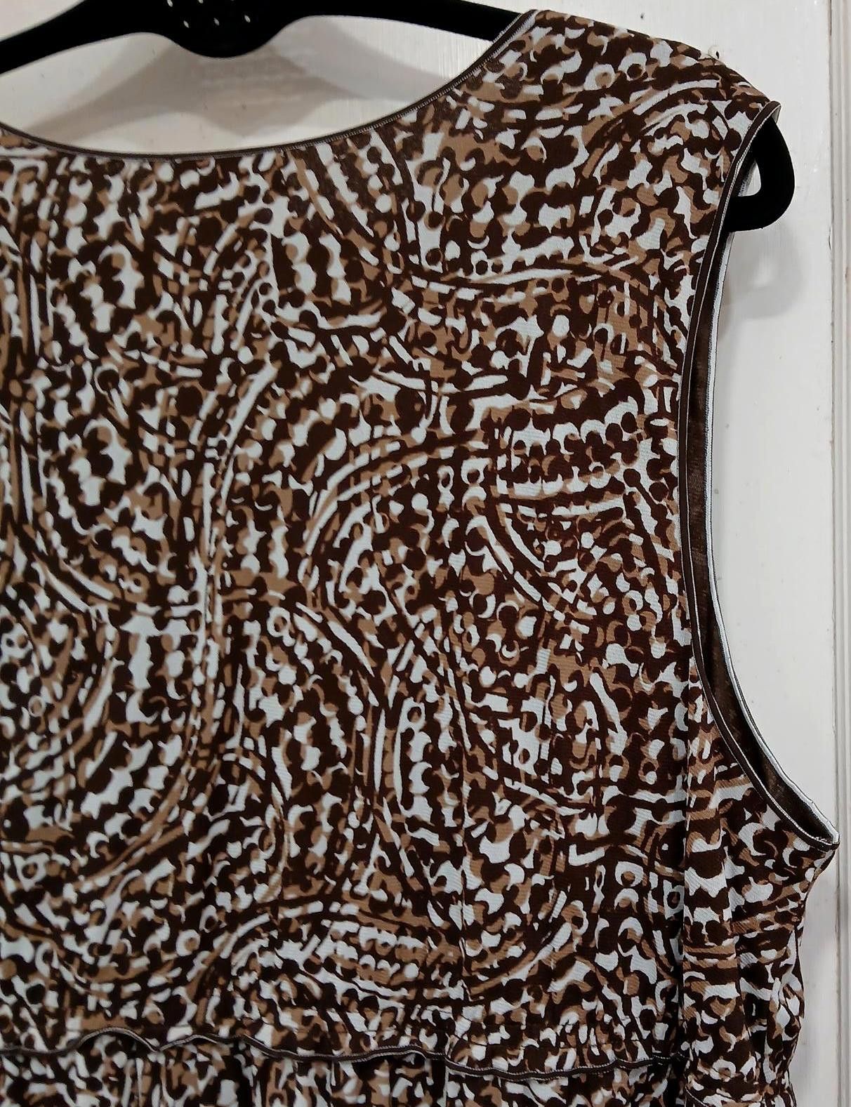 Charter Club Charter Club Women's 3X Brown Tank Dress NWT Size 3XL / US 20-22 - 7 Thumbnail