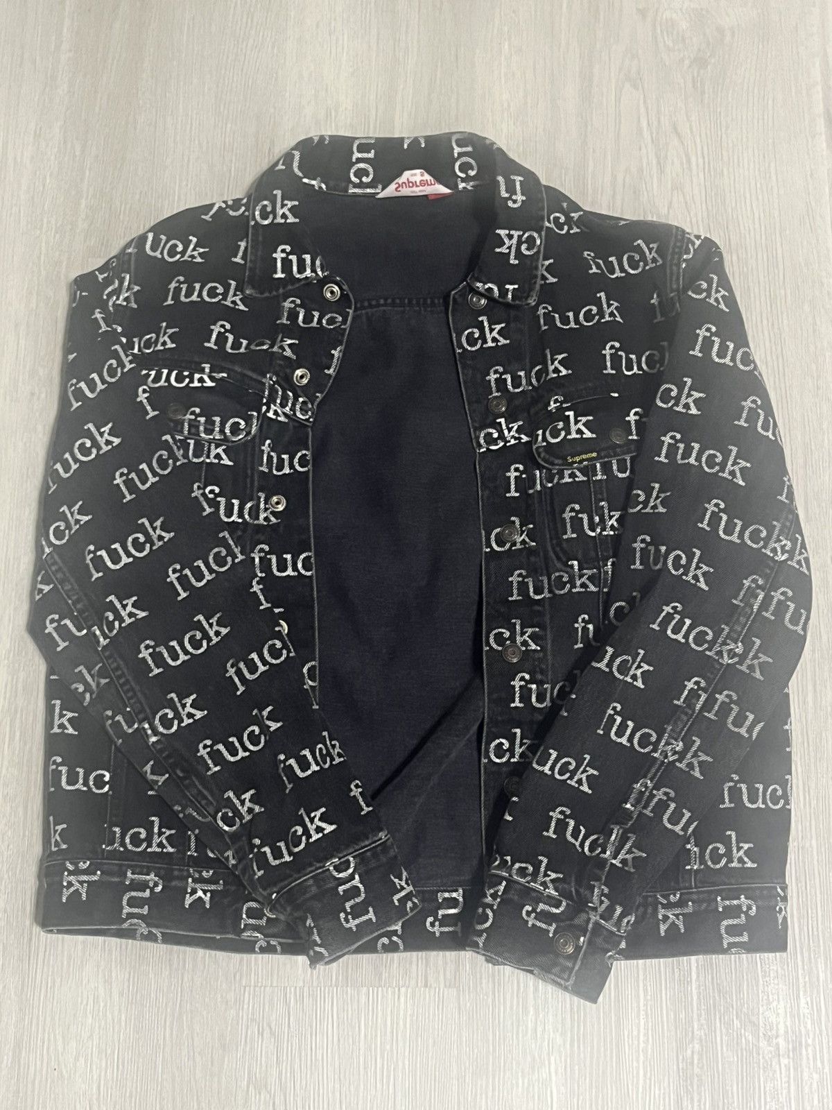 Supreme Fuck Jacket | Grailed