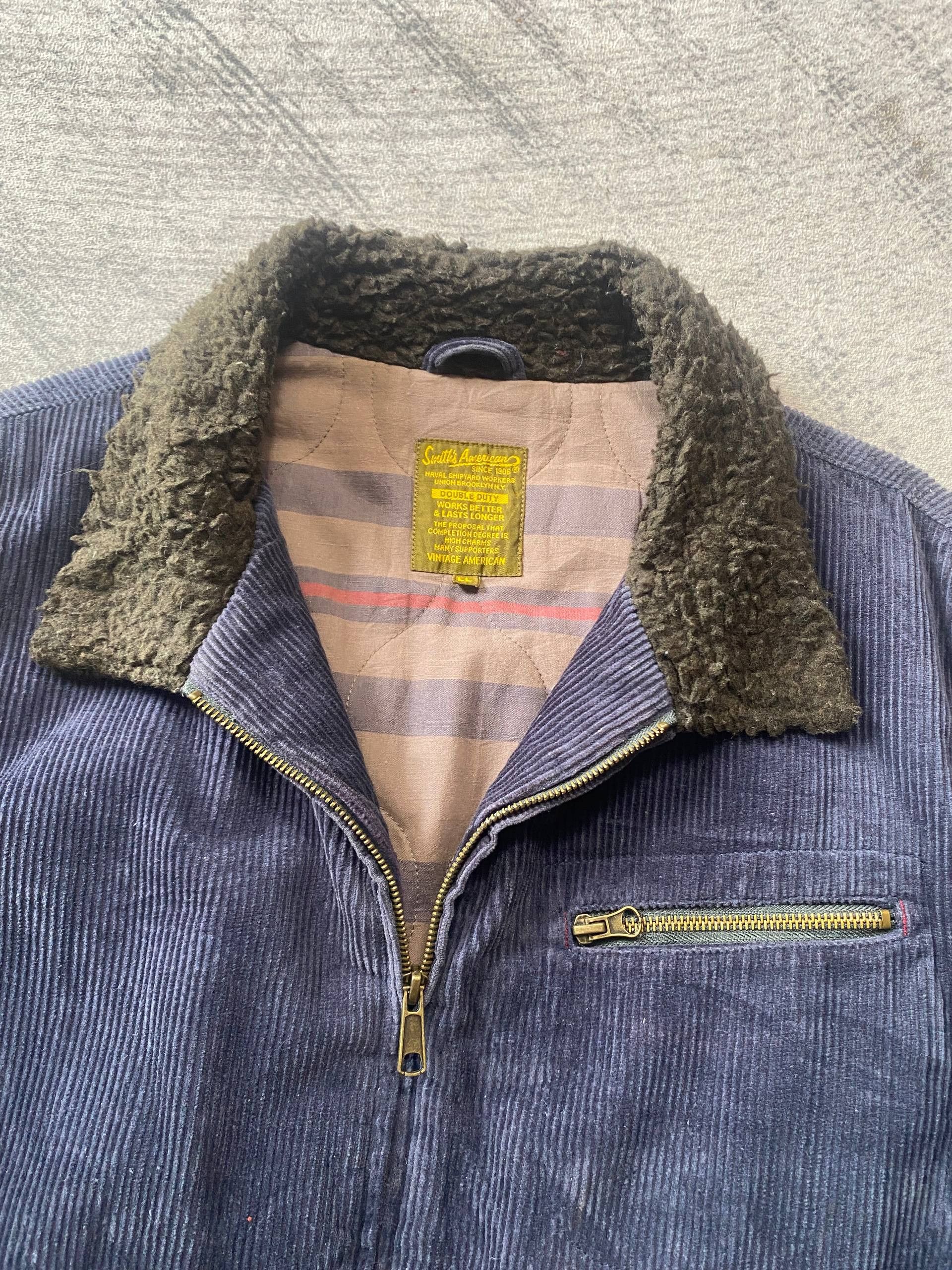Smith's American Smith's American Corduroy Quilted Lined Work Jacket Size US M / EU 48-50 / 2 - 2 Thumbnail
