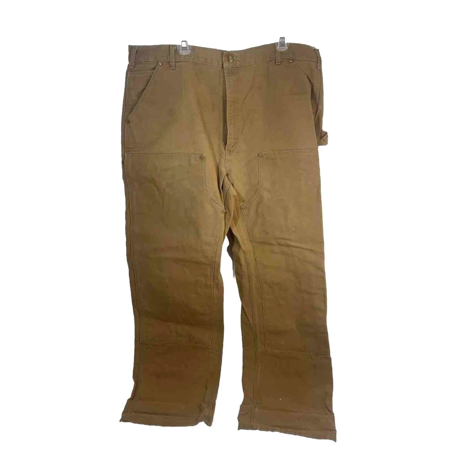 Carhartt VINTAGE Carhartt B01 Brown Double Knee Carpenter Pants Men 42x32 Workwear Carpenters Duck Canvas Size US 42 / EU 58 - 7 Thumbnail