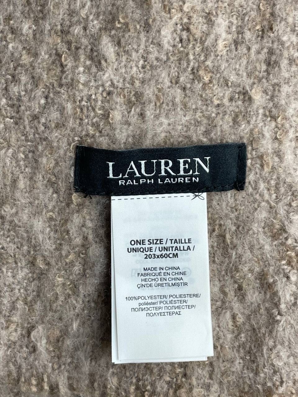 Polo Ralph Lauren × Vintage Polo Ralph Lauren Wool Scarf Luxury Brand Old Money Size ONE SIZE - 4 Thumbnail