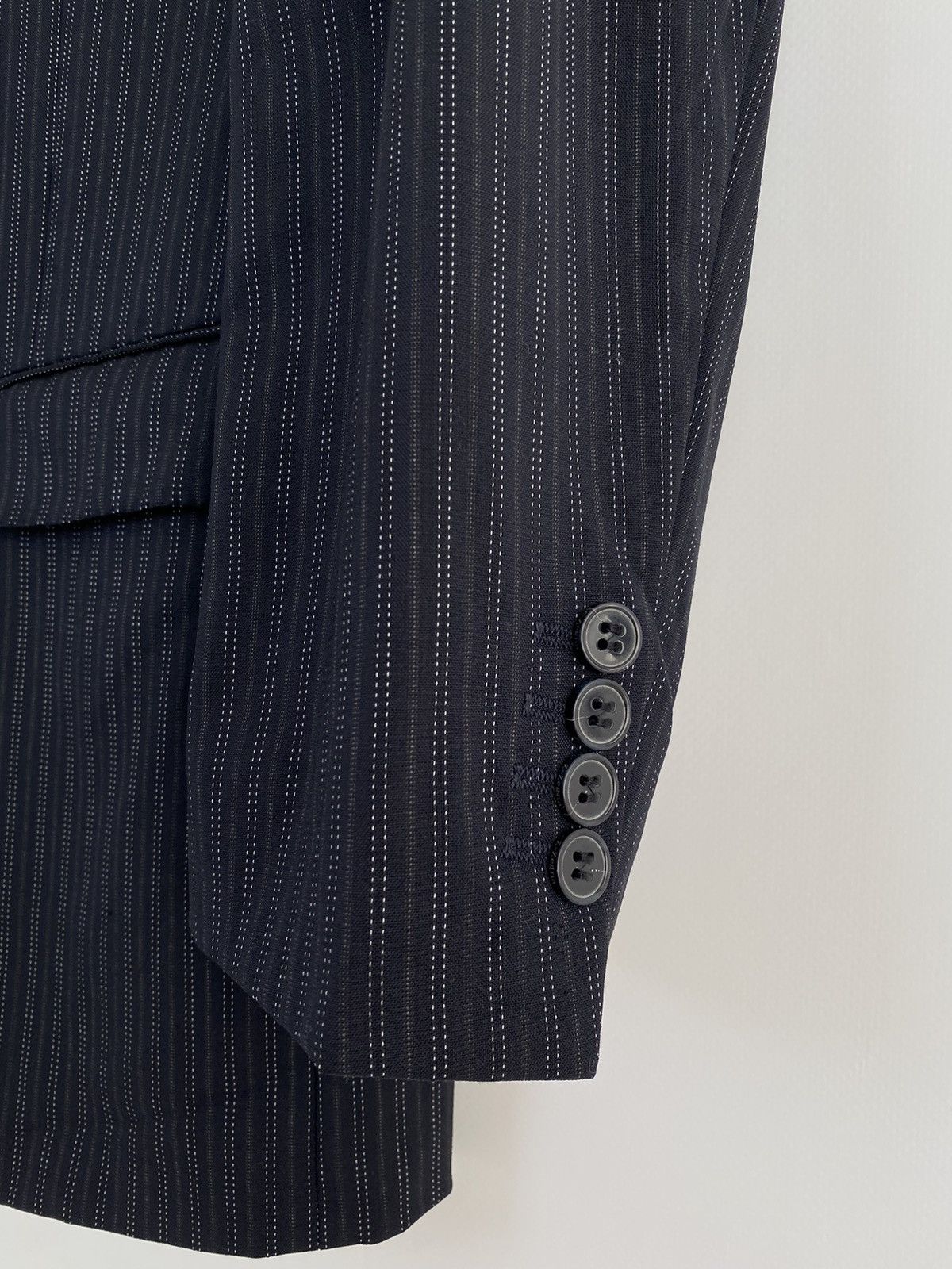 Z Zegna Z Zegna Striped Blazer Jacket Size 48R - 6 Thumbnail