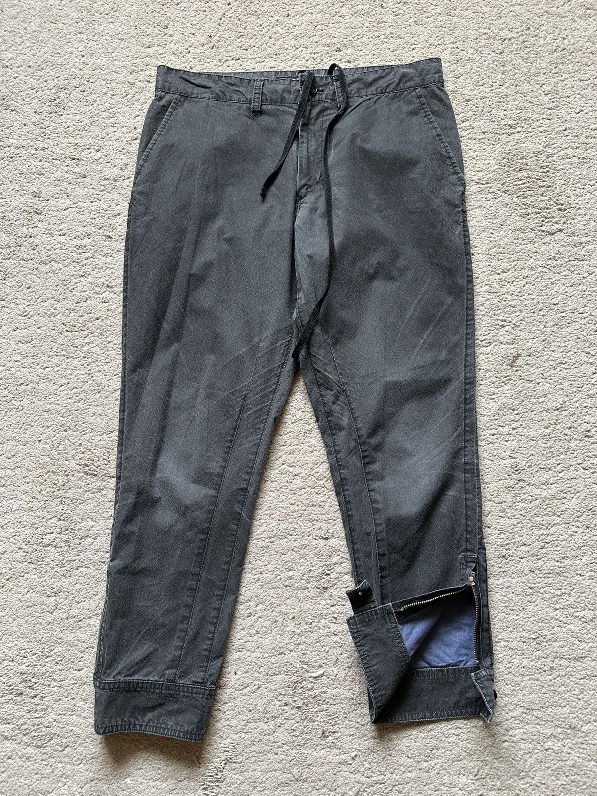 Yohji Yamamoto SS2003 Yohji Yamamoto Y’s Ankle Length Faded Pant Size US 30 / EU 46 - 6 Thumbnail