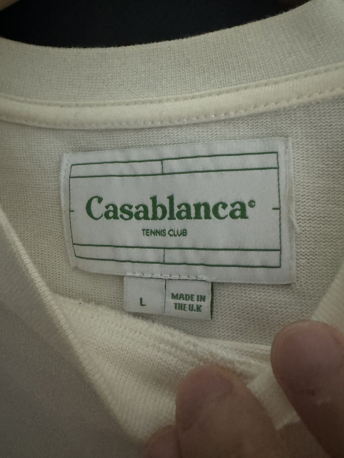 Casablanca Casablanca tennis club t shirt Size US L / EU 52-54 / 3 - 2 Thumbnail