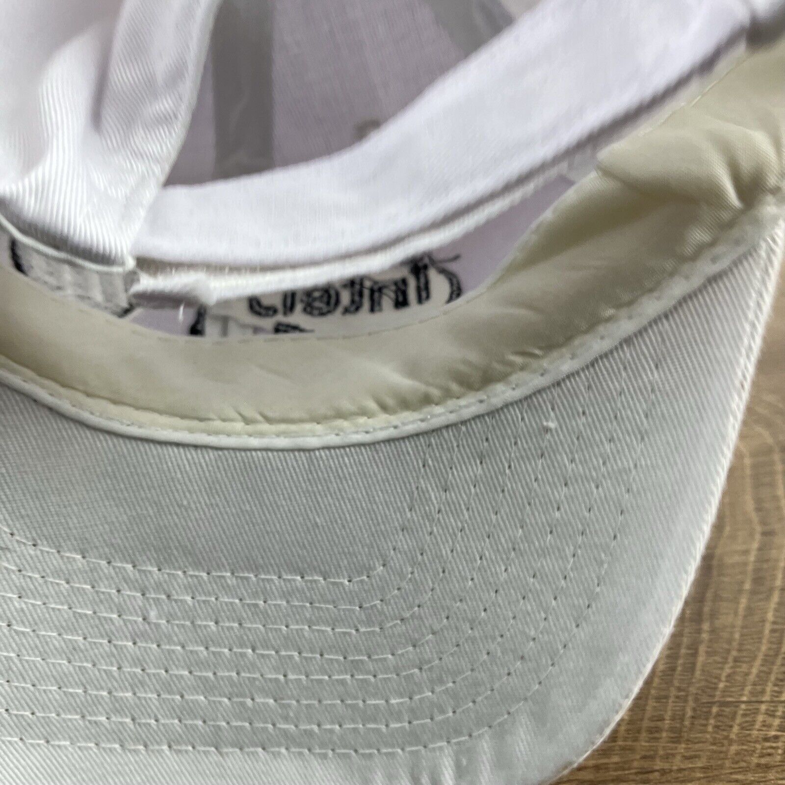 Other Intel HP Hat White Cap Hat Adjustable Hat White Adult Hat Size ONE SIZE - 12 Thumbnail