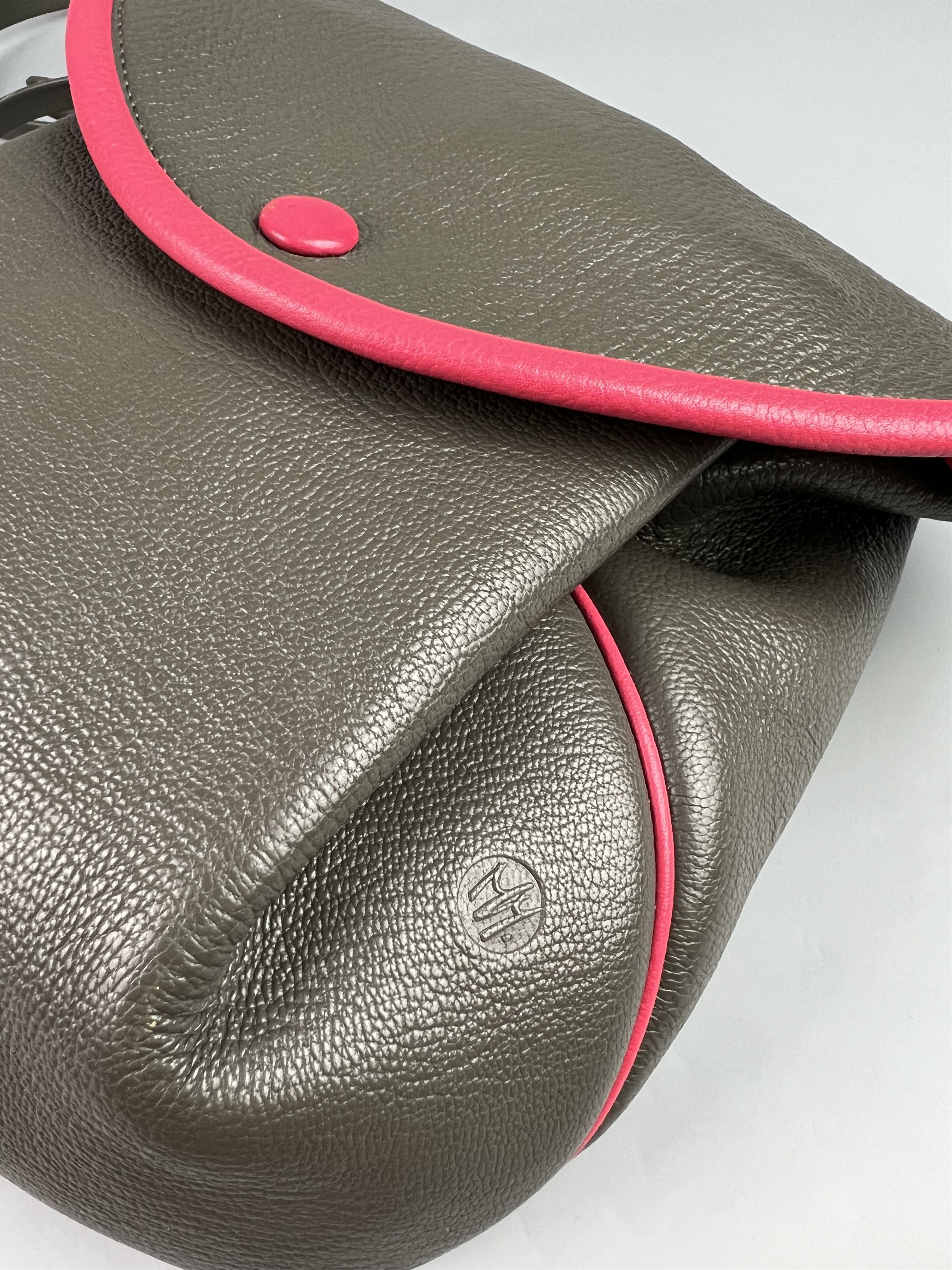 Leather × Vintage Mamet France Leather Shoulder Bag Crossbody Size ONE SIZE - 5 Thumbnail