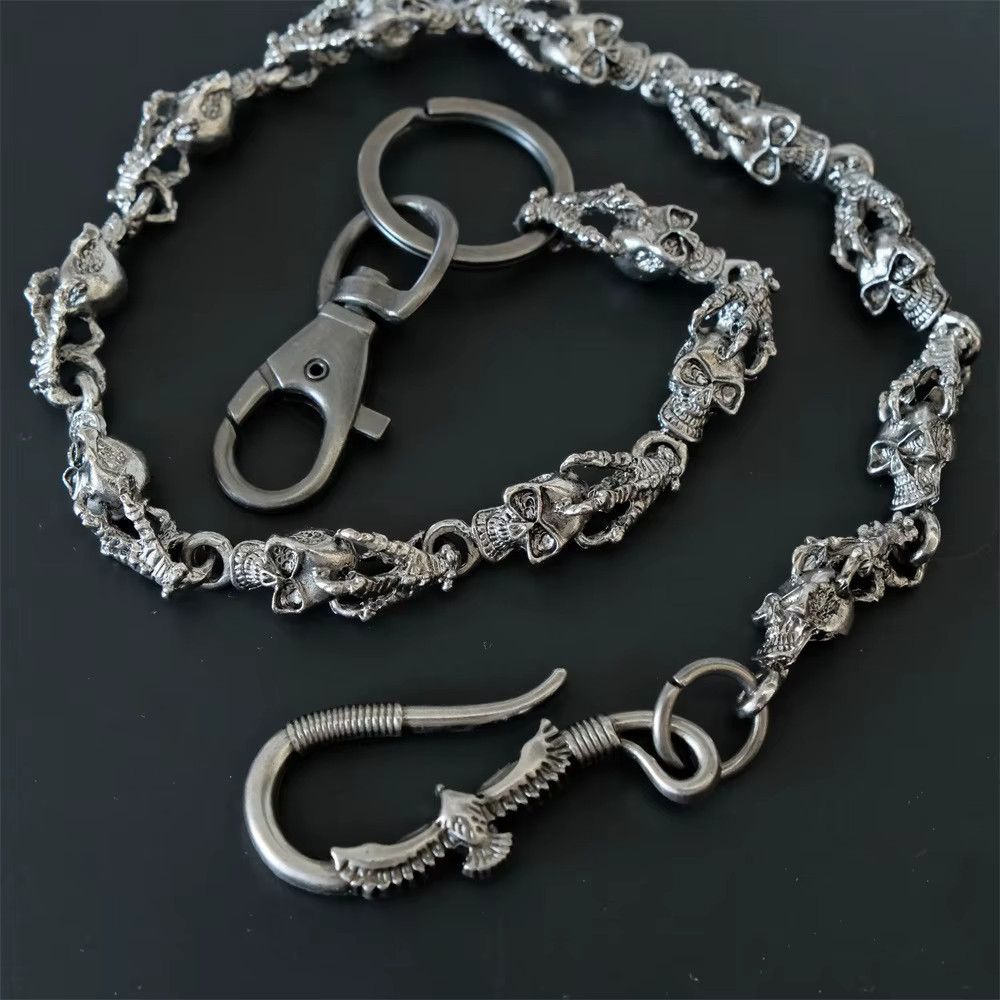 Japanese Brand × Vintage Punk Flying Eagle Skull Chain – Y2K Disco Waist Accessory Size ONE SIZE - 3 Thumbnail