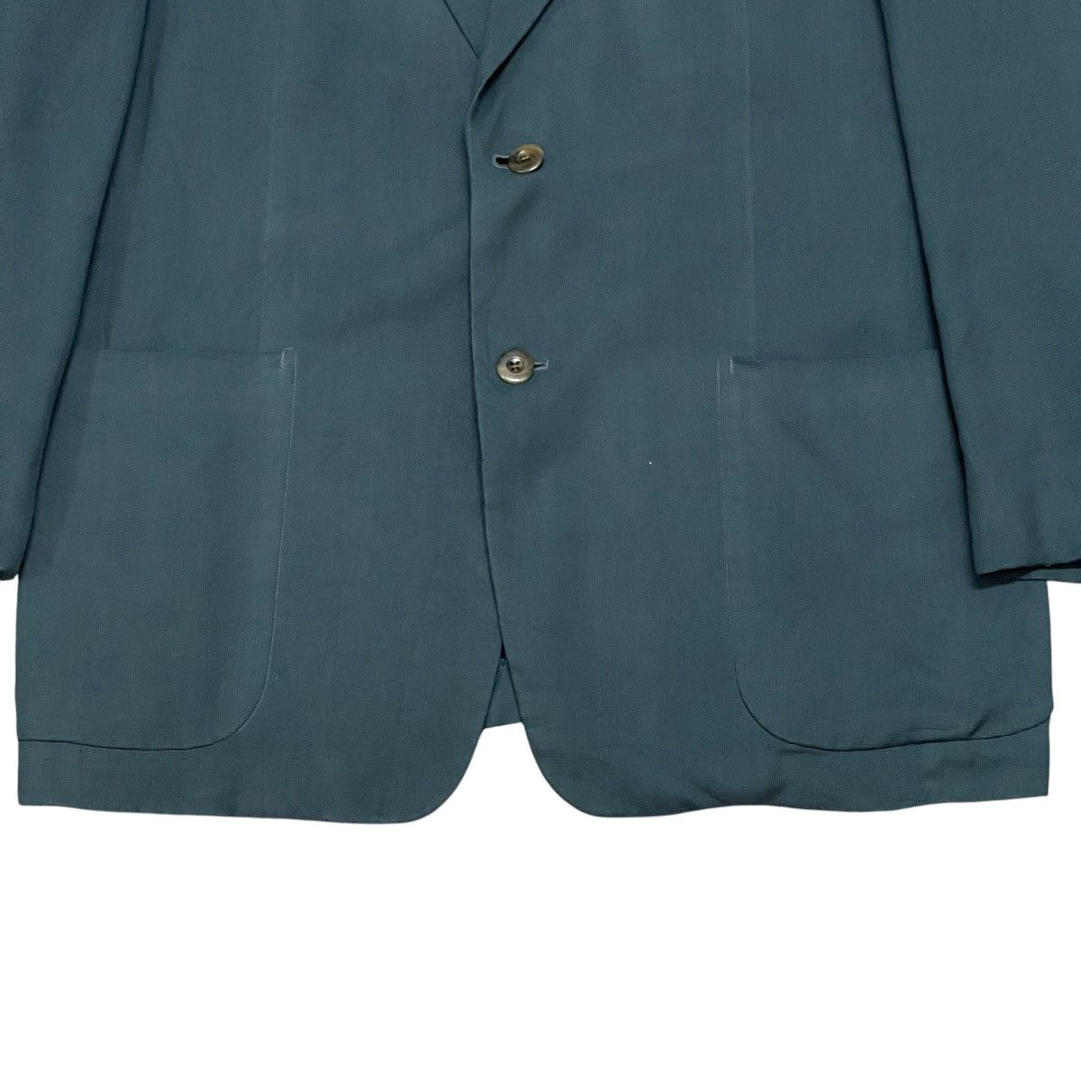 Burberry Vintage Burberrys 100% Silk Single Breasted Blazer Jacket Size US L / EU 52-54 / 3 - 5 Thumbnail