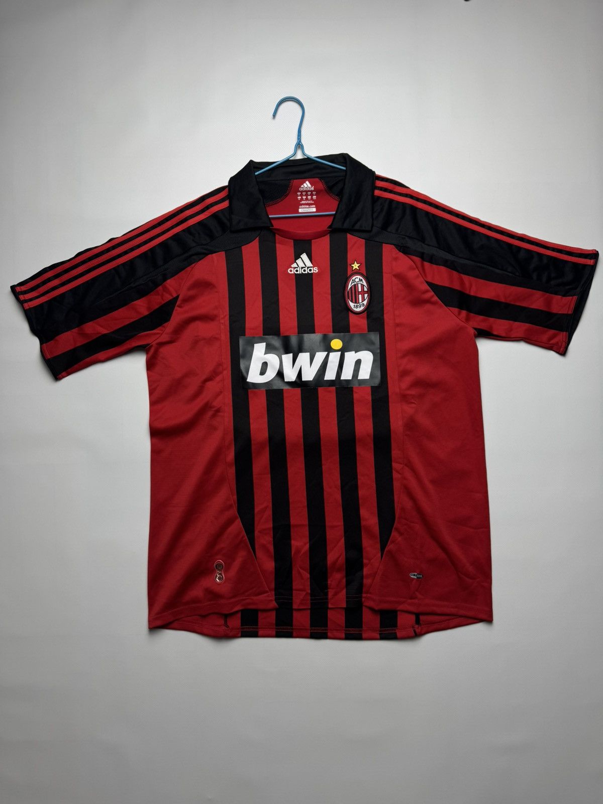 Vintage 2009/10 AC Milan Home Jersey - Adidas Clima365