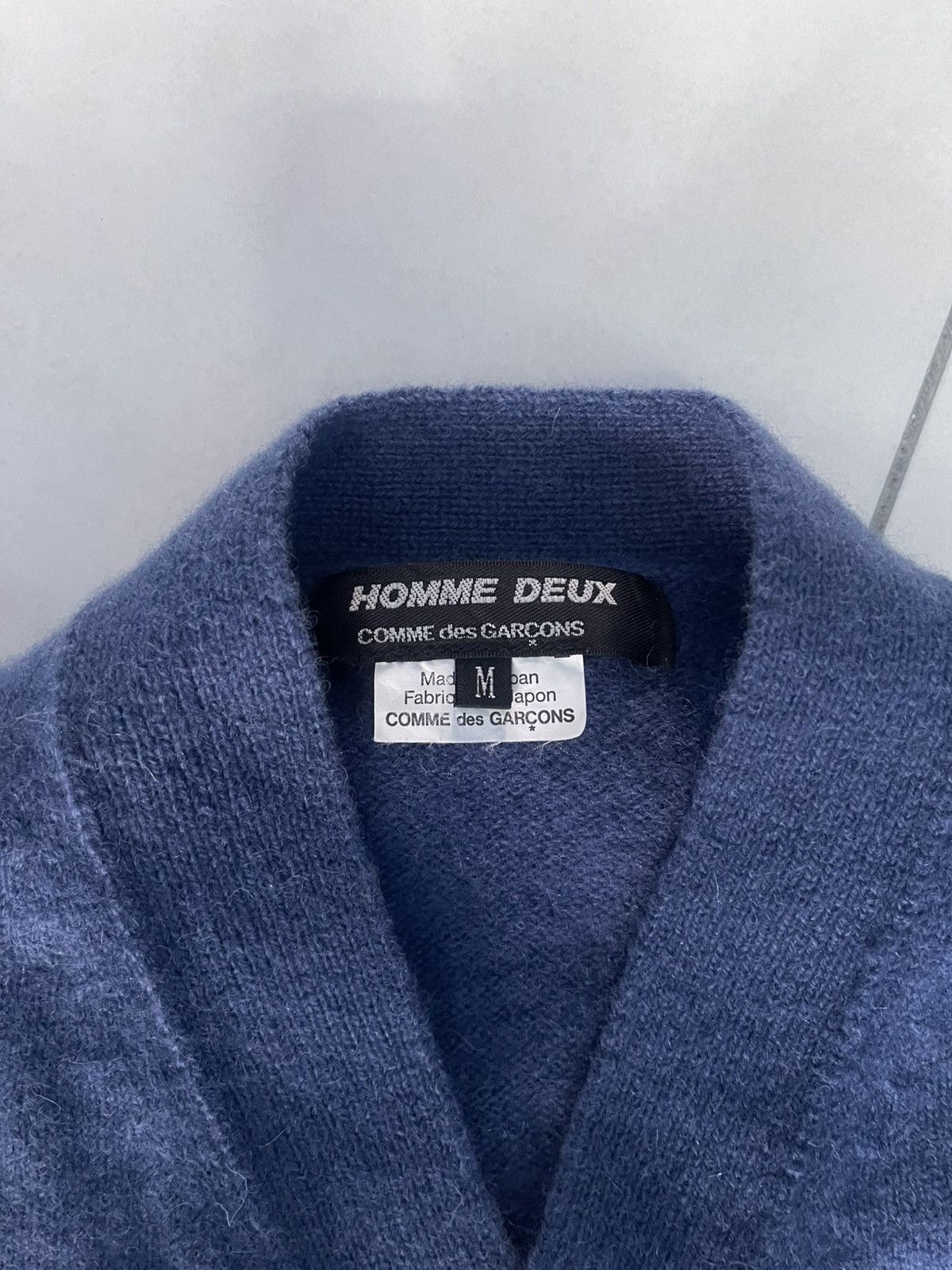 Comme des Garcons × Japanese Brand × Vintage 🔥HOT🇯🇵🔥VTG COMME DES GARCONS HOMME DEUX VEST BLUE VERY RARE Size M / US 6-8 / IT 42-44 - 3 Thumbnail