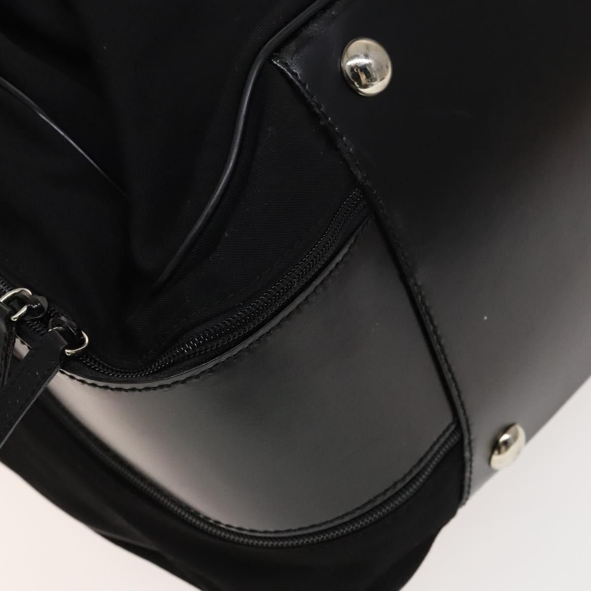 Gucci GUCCI Boston Bag Cotton Black Silver 010 1553 010 1553 Size ONE SIZE - 12 Thumbnail