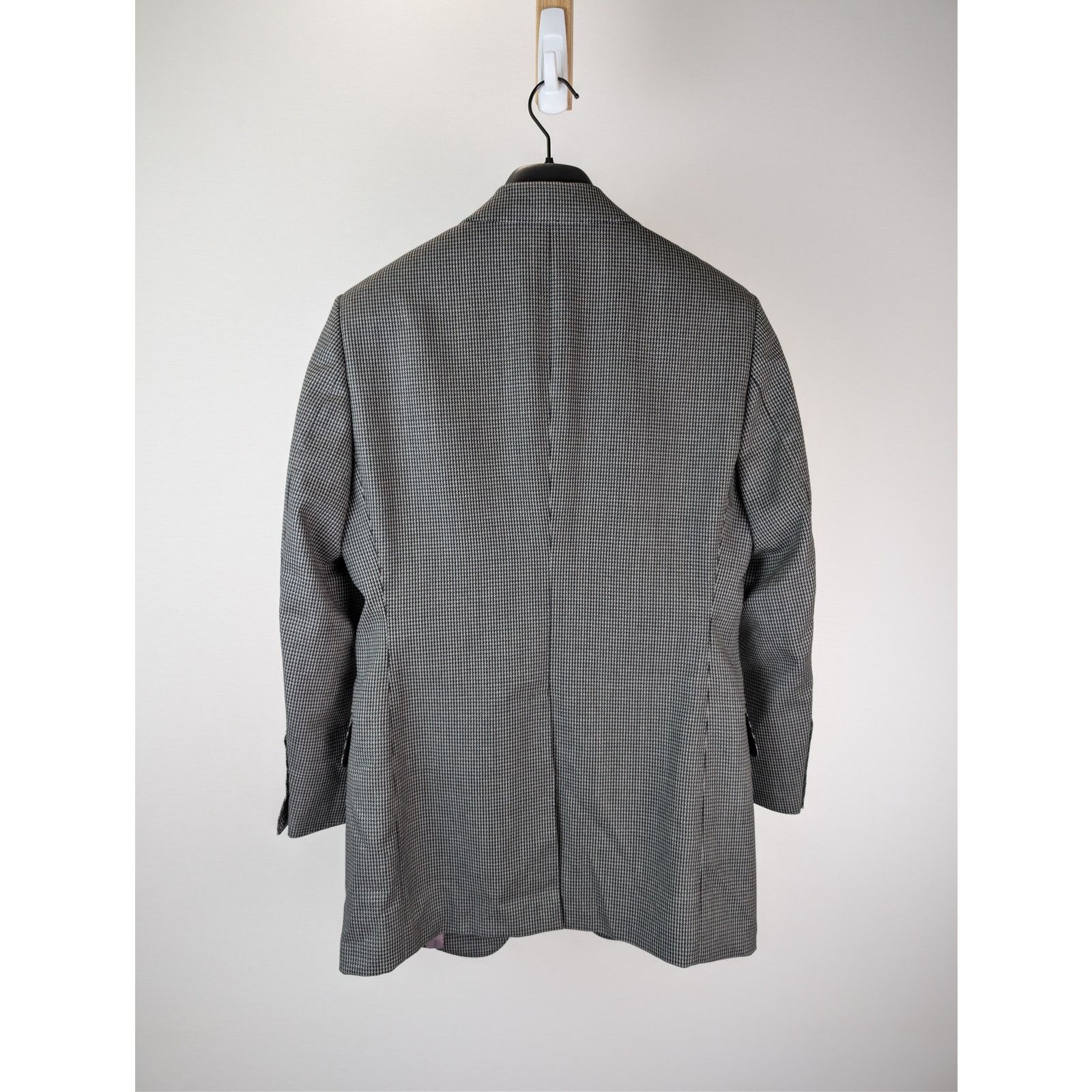 Tom Ford o1rshd1 CC20 Slim-Fit Puppytooth Wool Suit Jacket in Gray Size US M / EU 48-50 / 2 - 10 Thumbnail