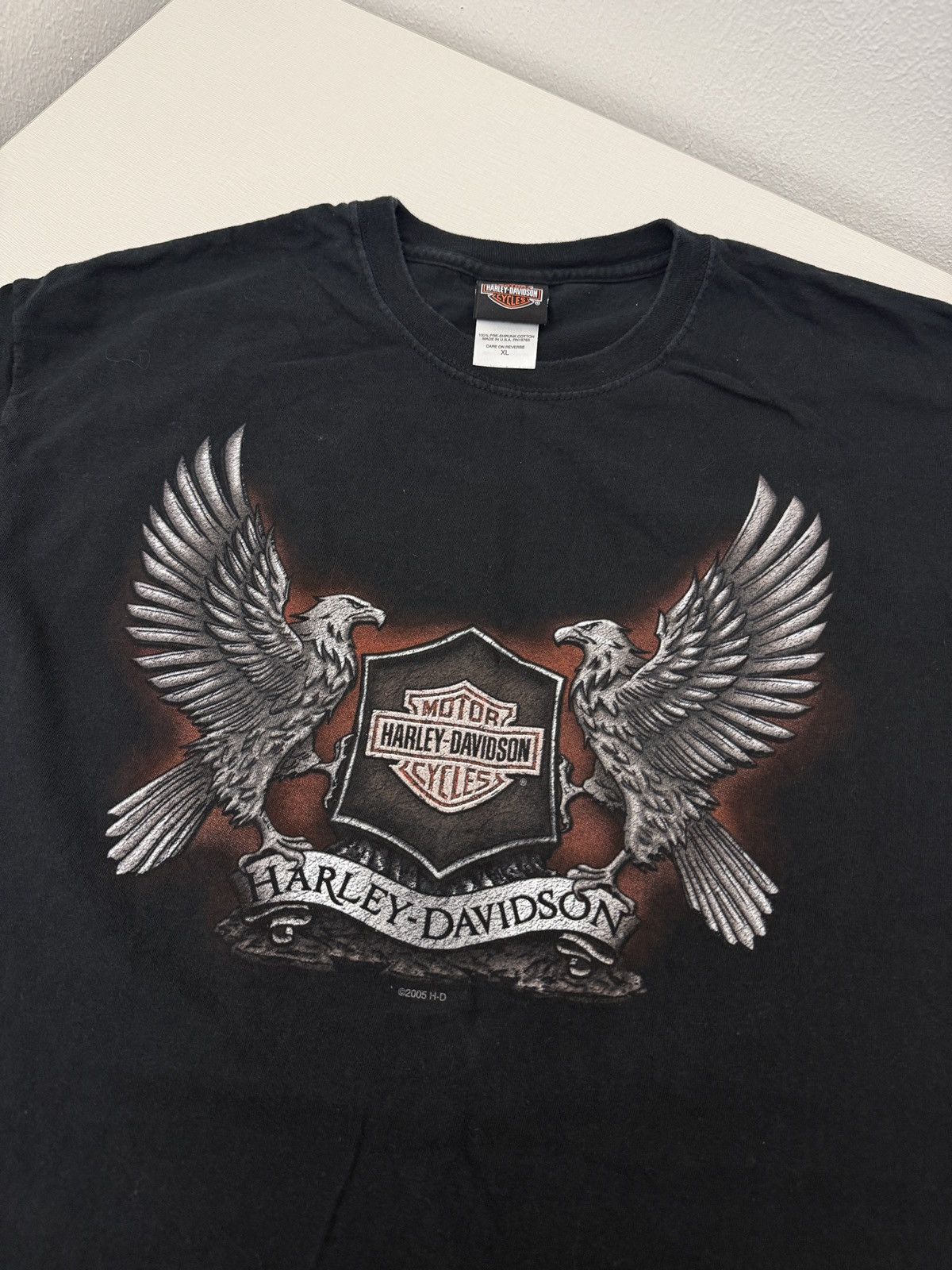 Harley Davidson Vintage Y2K Warrens Harley Davidson Salinas CA 2005 XL USA Size US XL / EU 56 / 4 - 7 Thumbnail