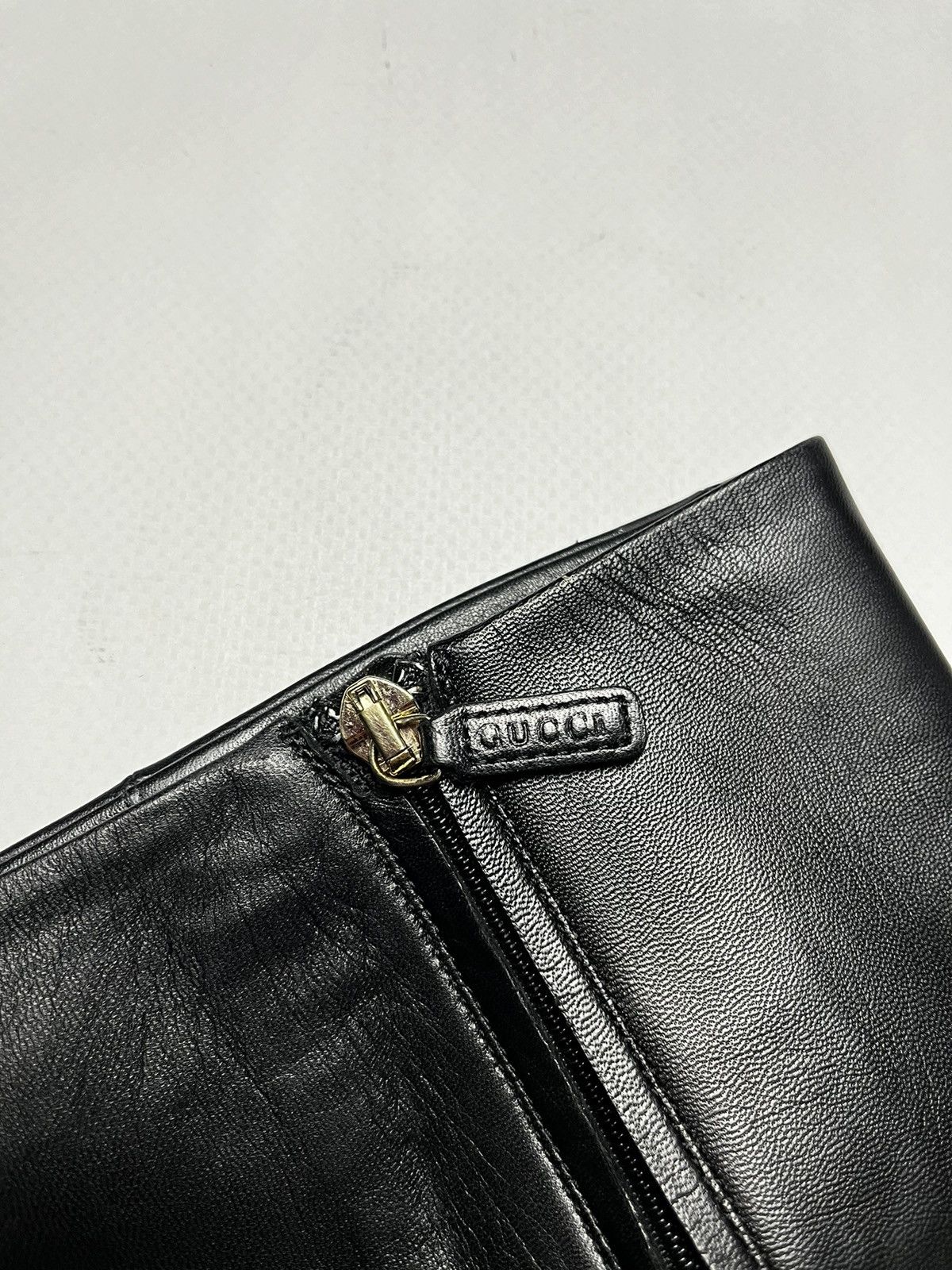 Gucci Gucci leather boots with heels Size US 8.5 / IT 38.5 - 3 Thumbnail