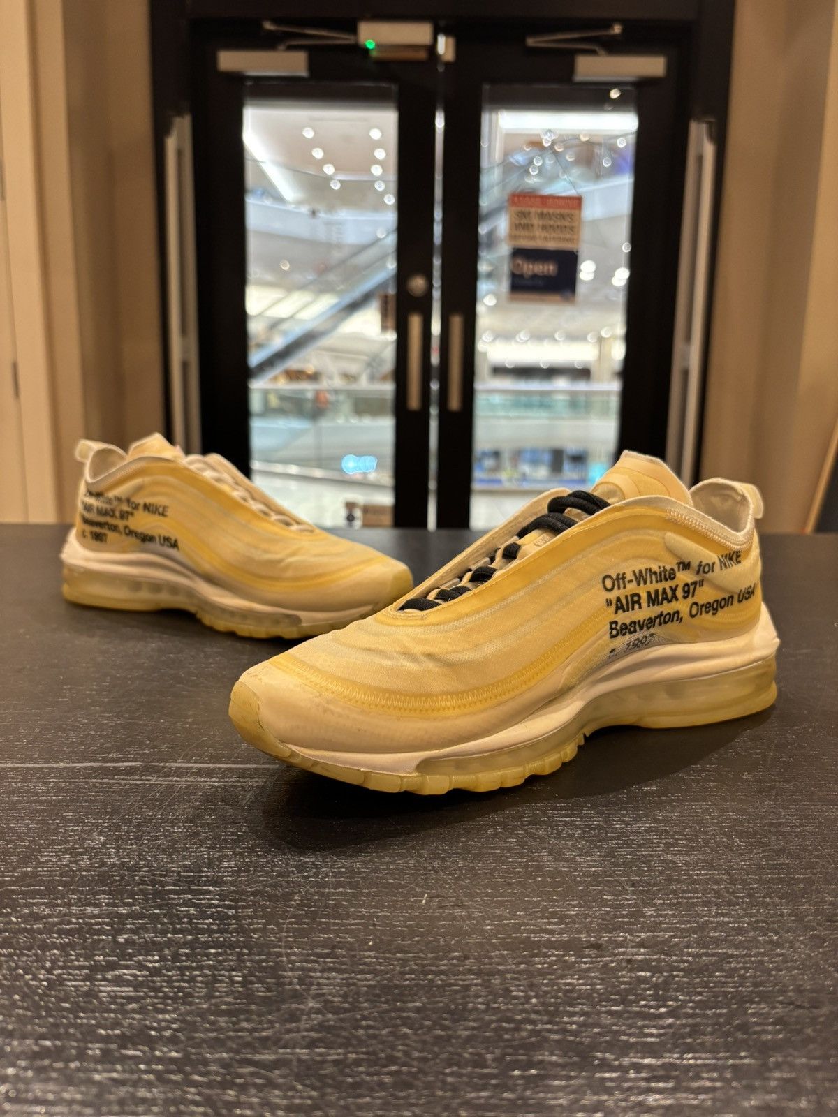 Nike Nike X Off-White Air Max 97 ‘Off White’ Size US 8.5 / EU 41-42 - 2 Thumbnail