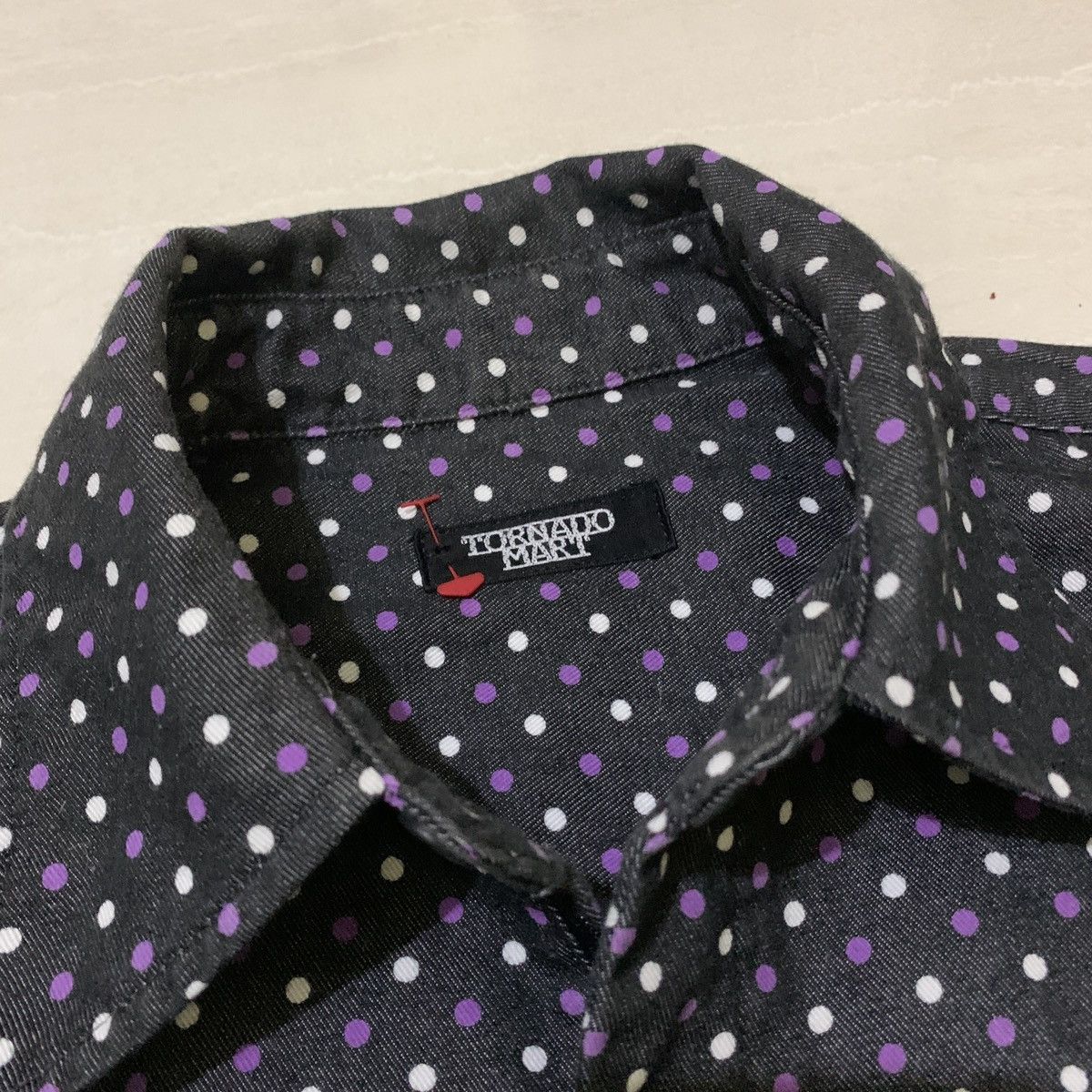 If Six Was Nine × Tornado Mart Tornado Mart Polkadot Zipper Shirt Size US M / EU 48-50 / 2 - 4 Thumbnail