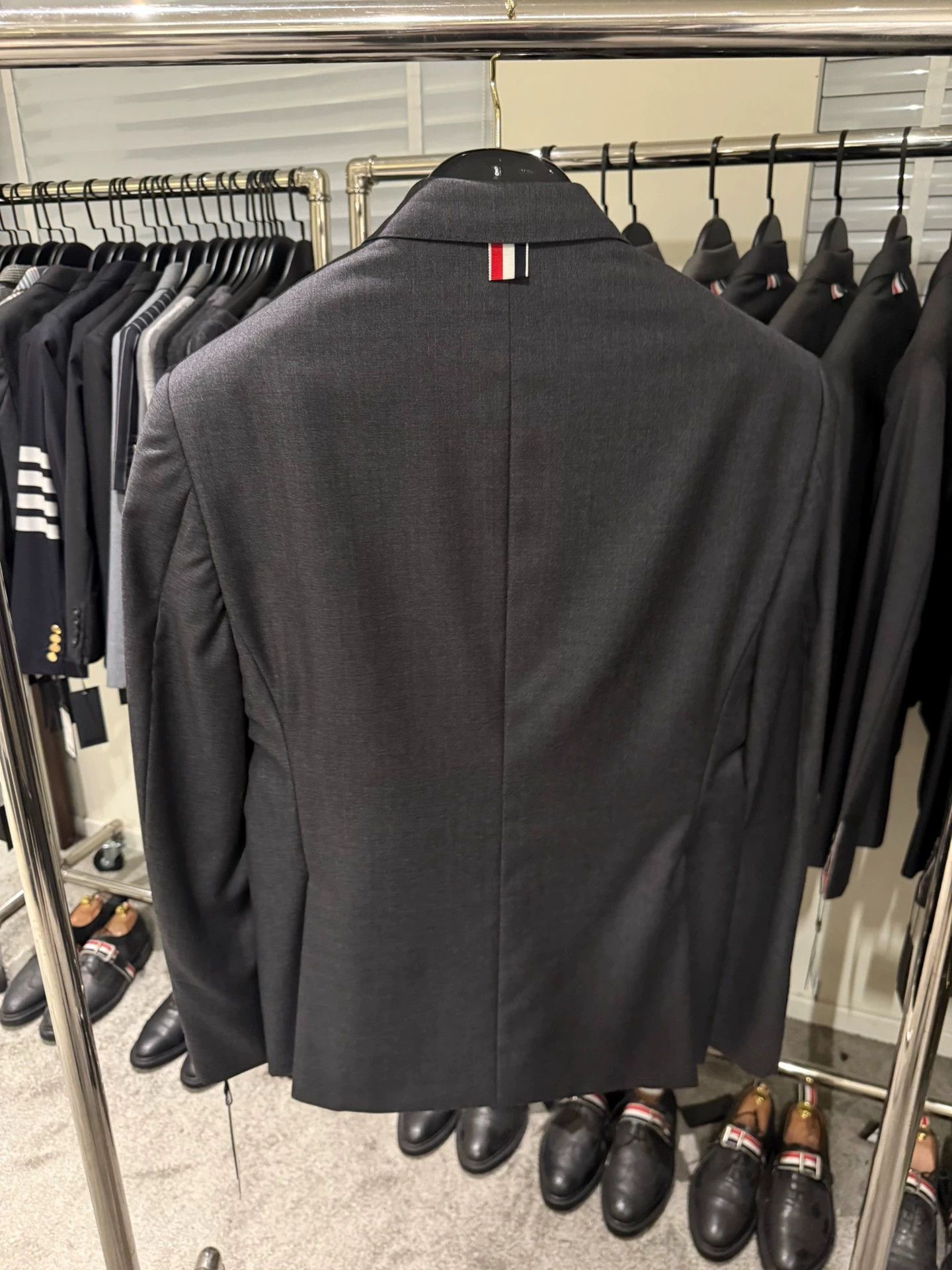 Thom Browne Thom Browne Classic Dark Gray Wool Suit Size1 Size US S / EU 44-46 / 1 - 2 Thumbnail