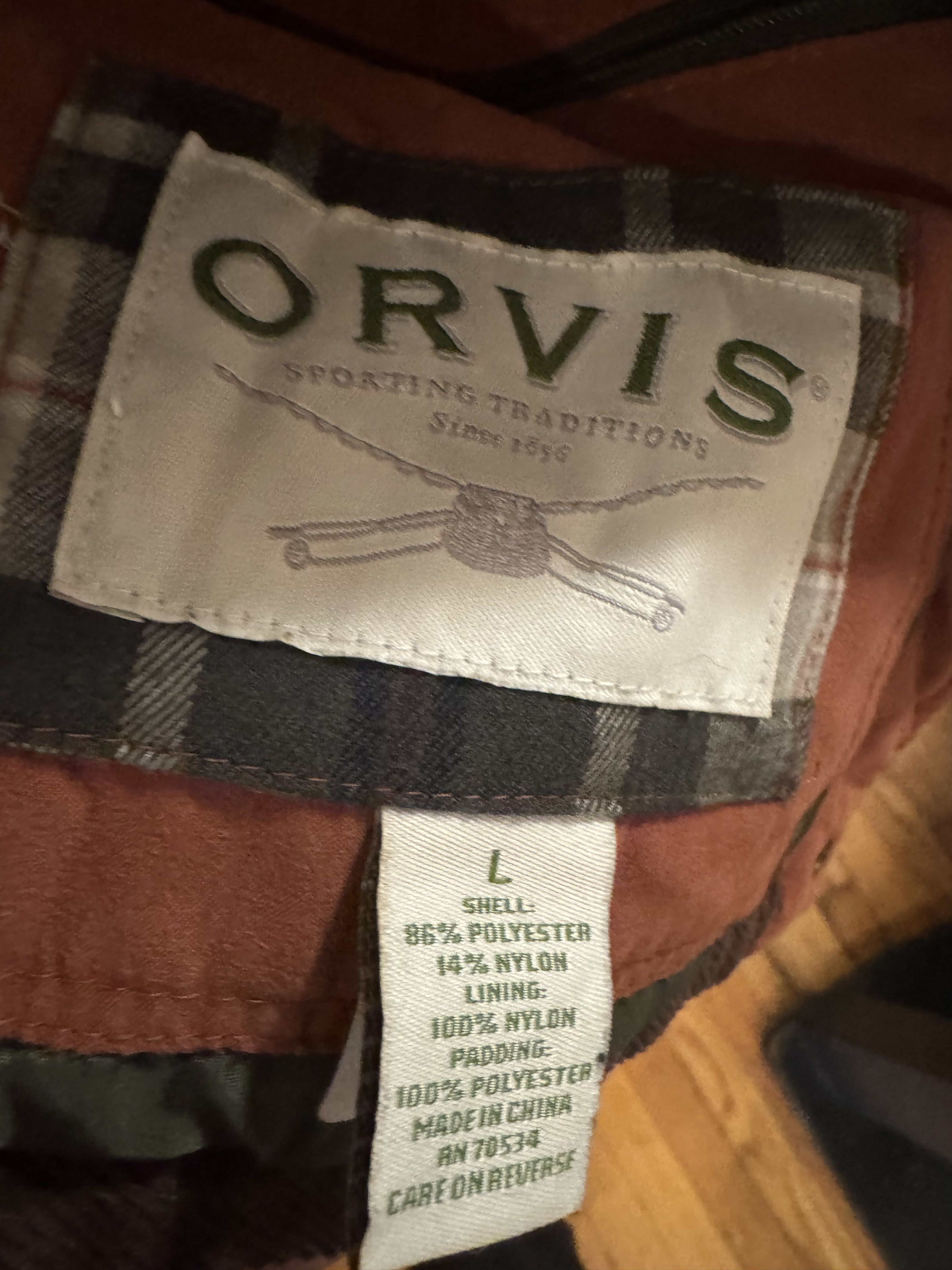 Orvis Orvis Quilted Light Jacket Size US L / EU 52-54 / 3 - 2 Thumbnail