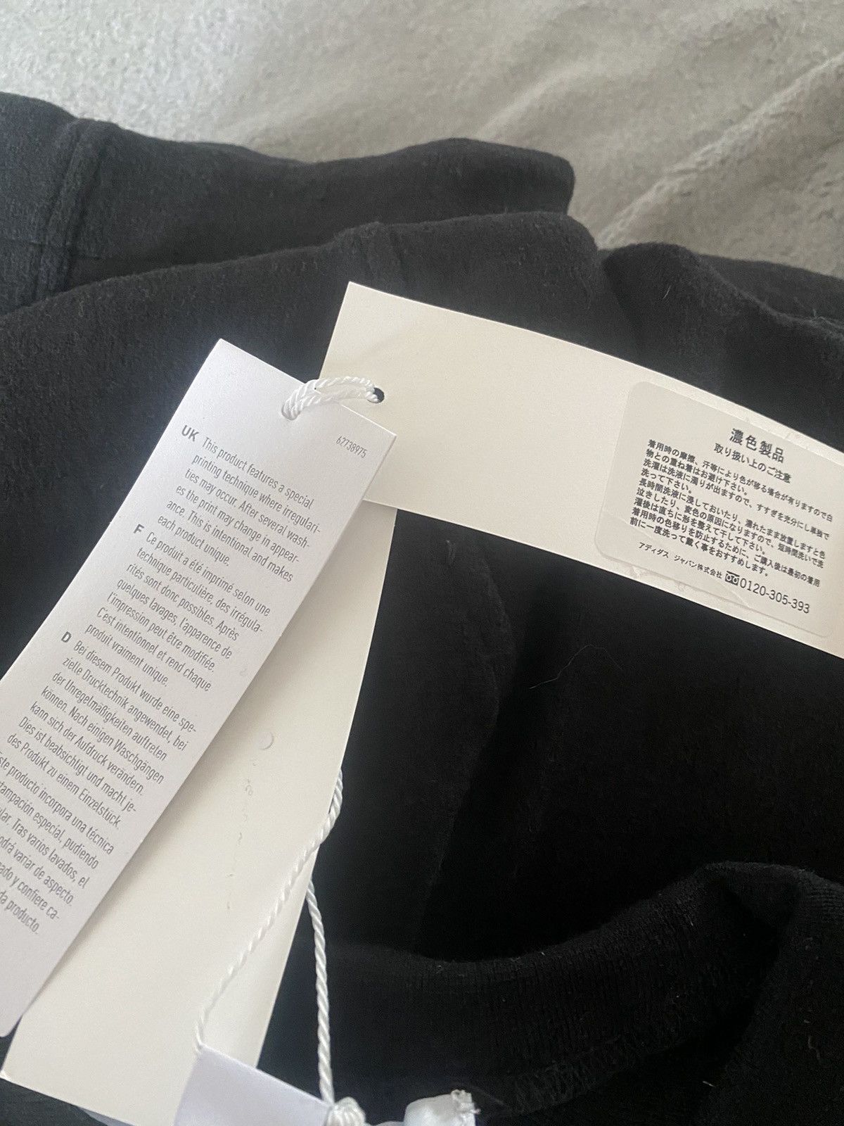 Adidas Y-3 WOOLY FLEECE GRAPHIC CREW SWEATSHIRT Size US L / EU 52-54 / 3 - 10 Thumbnail
