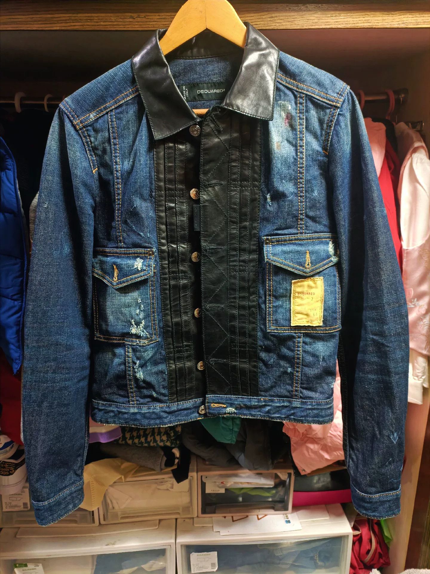 Dsquared2 Limited Denim Short Jacket