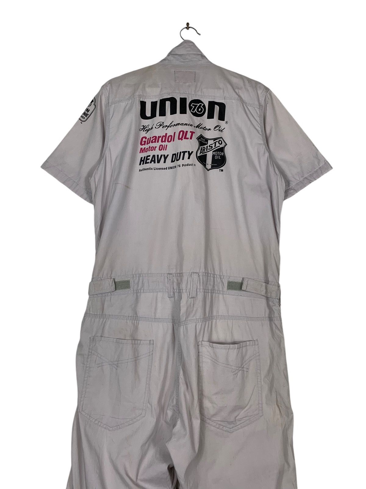 Japanese Brand Vintage Union 76 Heavy Duty Motor Oil Coverall Size US 36 / EU 52 - 8 Thumbnail
