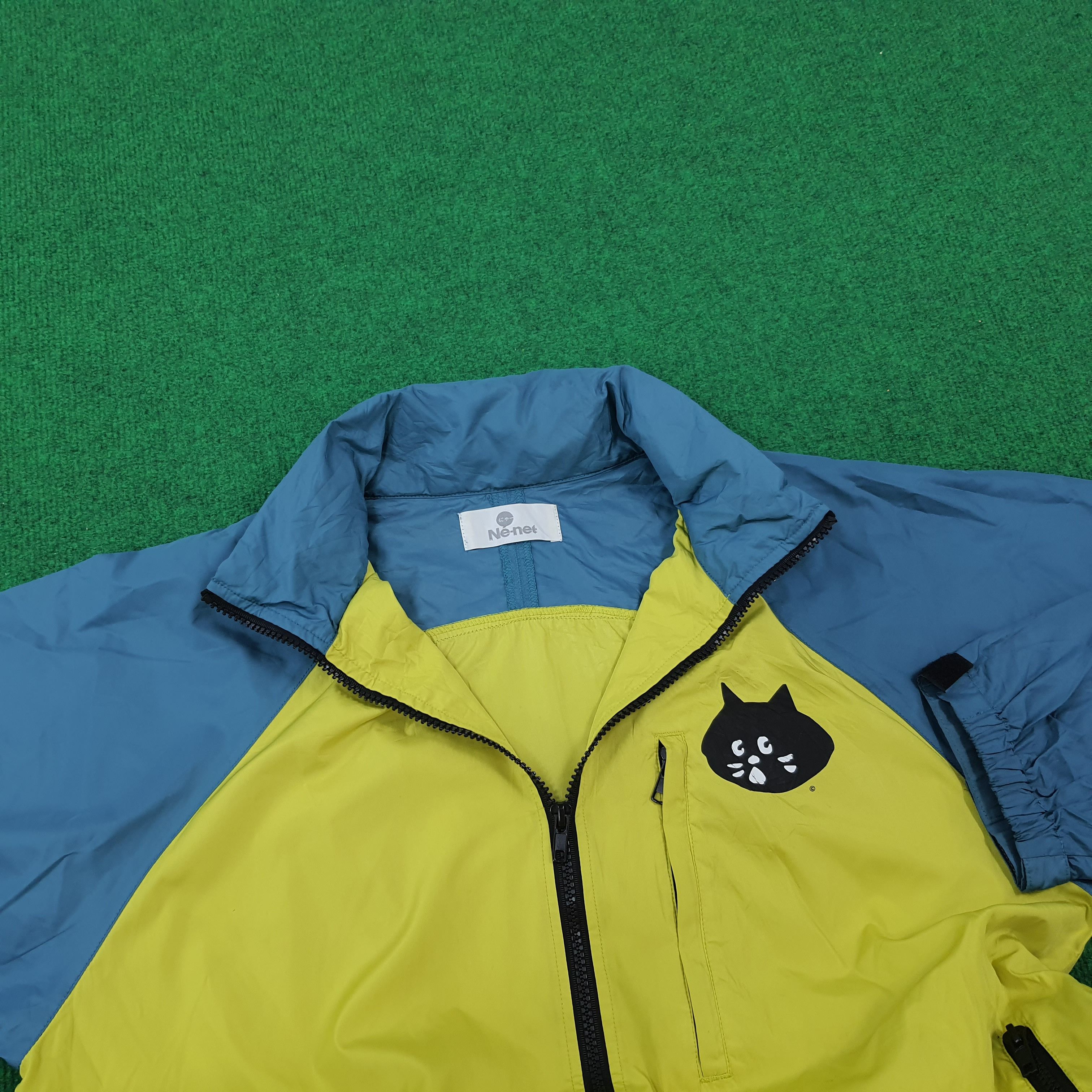 Issey Miyake × Ne-Net × Vintage Vintage Ne-Ney Japan Designer Brand Windbreaker Jacket Size US L / EU 52-54 / 3 - 4 Thumbnail