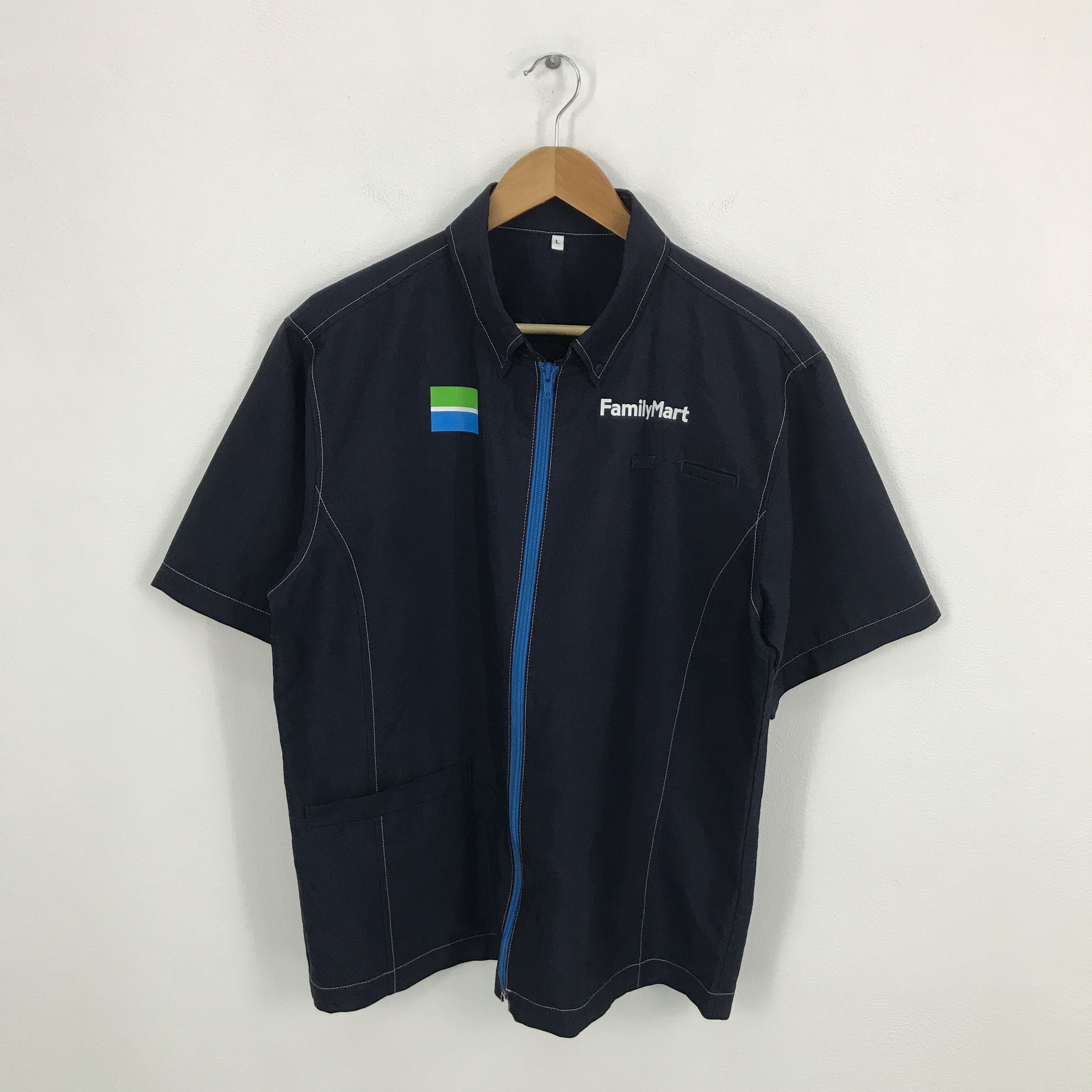 Japanese Brand Vintage family mart work uniform Japan jacket Size US L / EU 52-54 / 3 - 2 Thumbnail