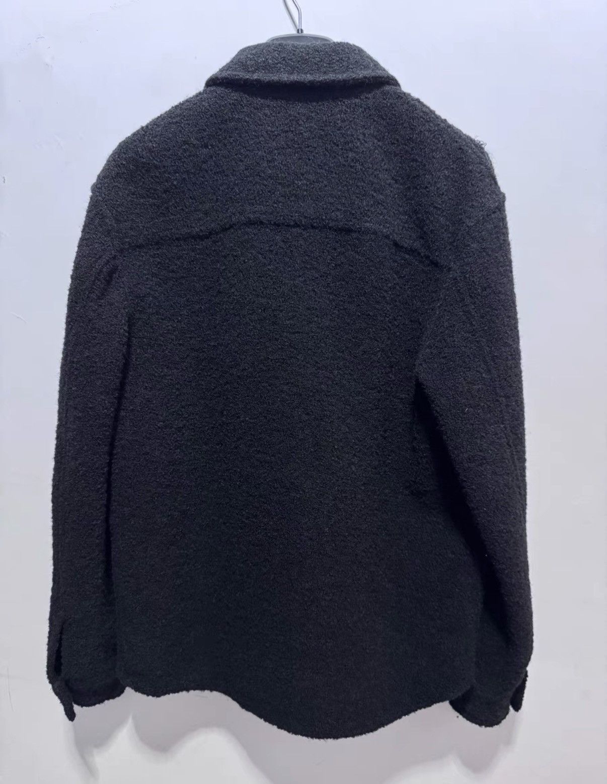 Saint Laurent Paris Saint Laurent (SLP) 23FW Plush "Black Knight" Jacket Size US S / EU 44-46 / 1 - 2 Thumbnail
