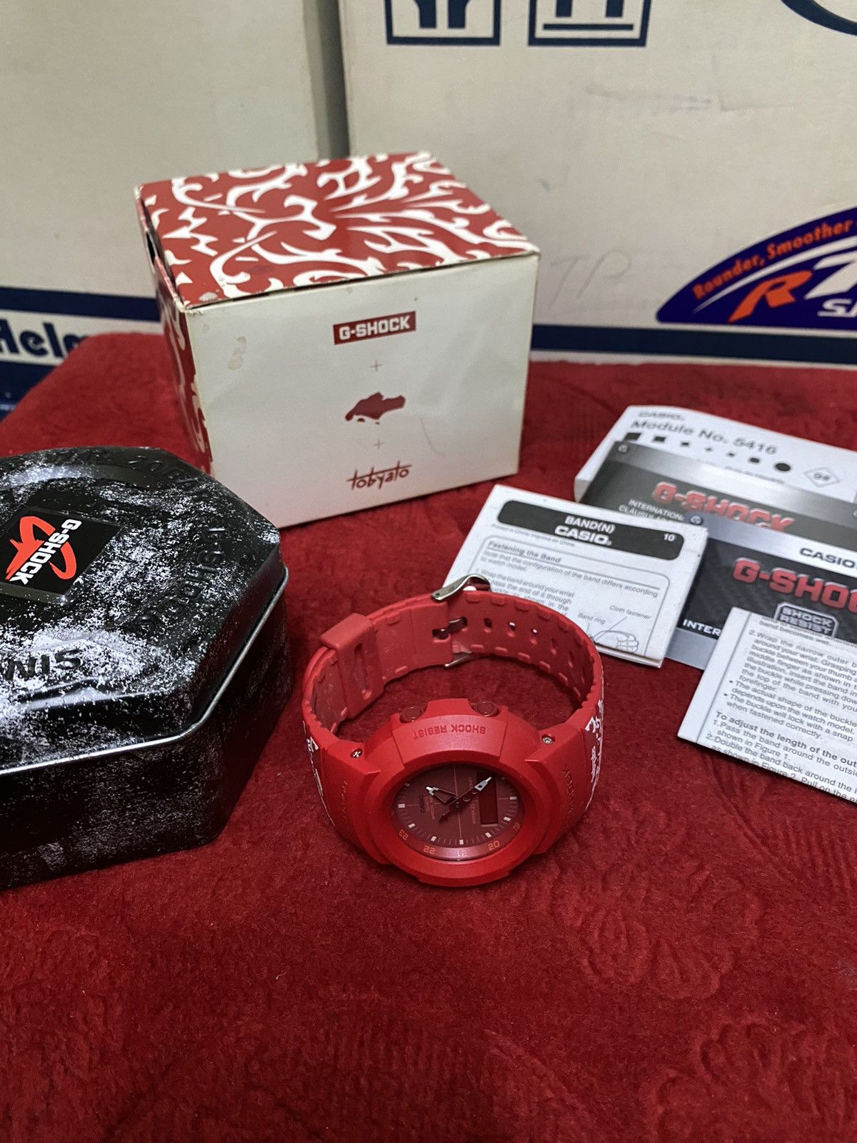 Casio × Japanese Brand Gshock x Tobyato Singapore National Day Size ONE SIZE - 2 Thumbnail