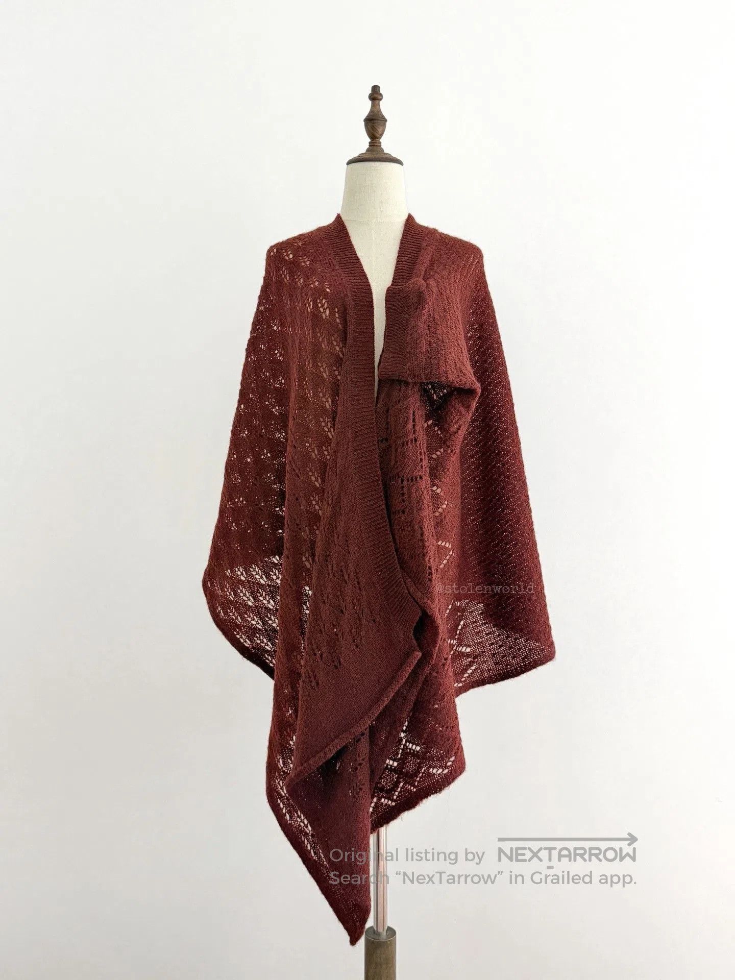 Yohji Yamamoto Yohji Yamamoto Deformable Knit Shawl. Size US M / EU 48-50 / 2 - 3 Thumbnail