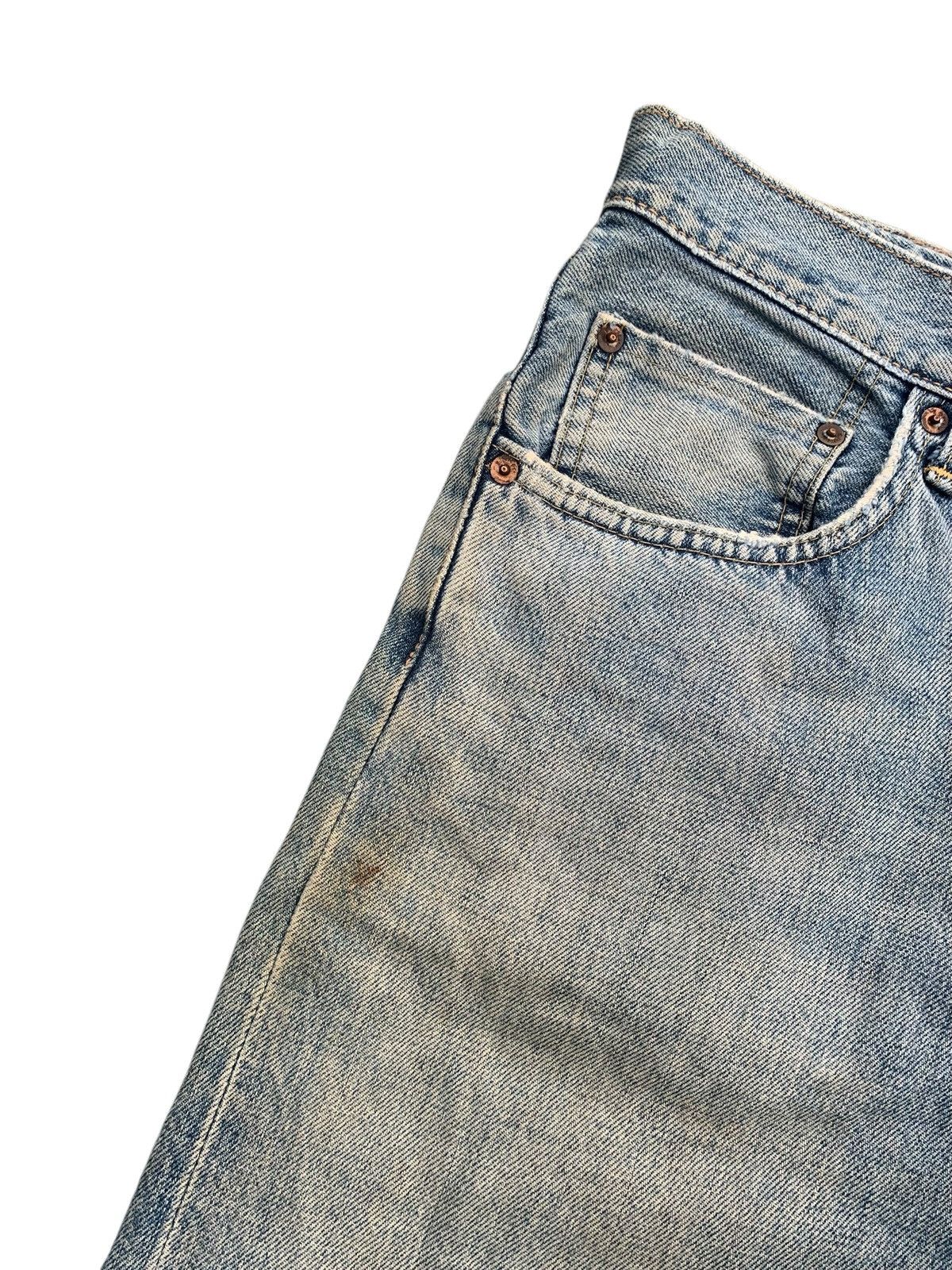 Kapital VINTAGE EDWIN 505 SELVEDGE SHORT JAPANESE DISTRESSED DENIM Size US 31 - 12 Thumbnail
