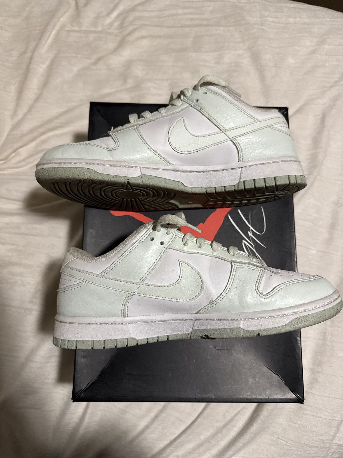 Nike Nike Dunk Low Next Nature White Mint Size US 9 / IT 39 - 2 Thumbnail