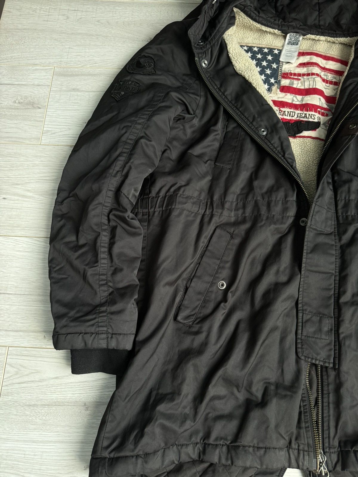 Designer × True Religion × Vintage 🥶 Vintage parka jacket True Religion USA Flag Military Size US XXL / EU 58 / 5 - 2 Thumbnail