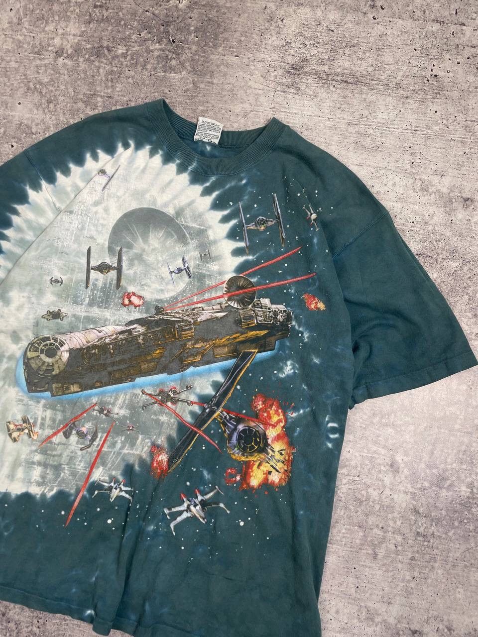 Liquid Blue RARE Vintage Liquid Blue Star Wars 1997 Tee T-Shirt Y2K Size US XL / EU 56 / 4 - 3 Thumbnail